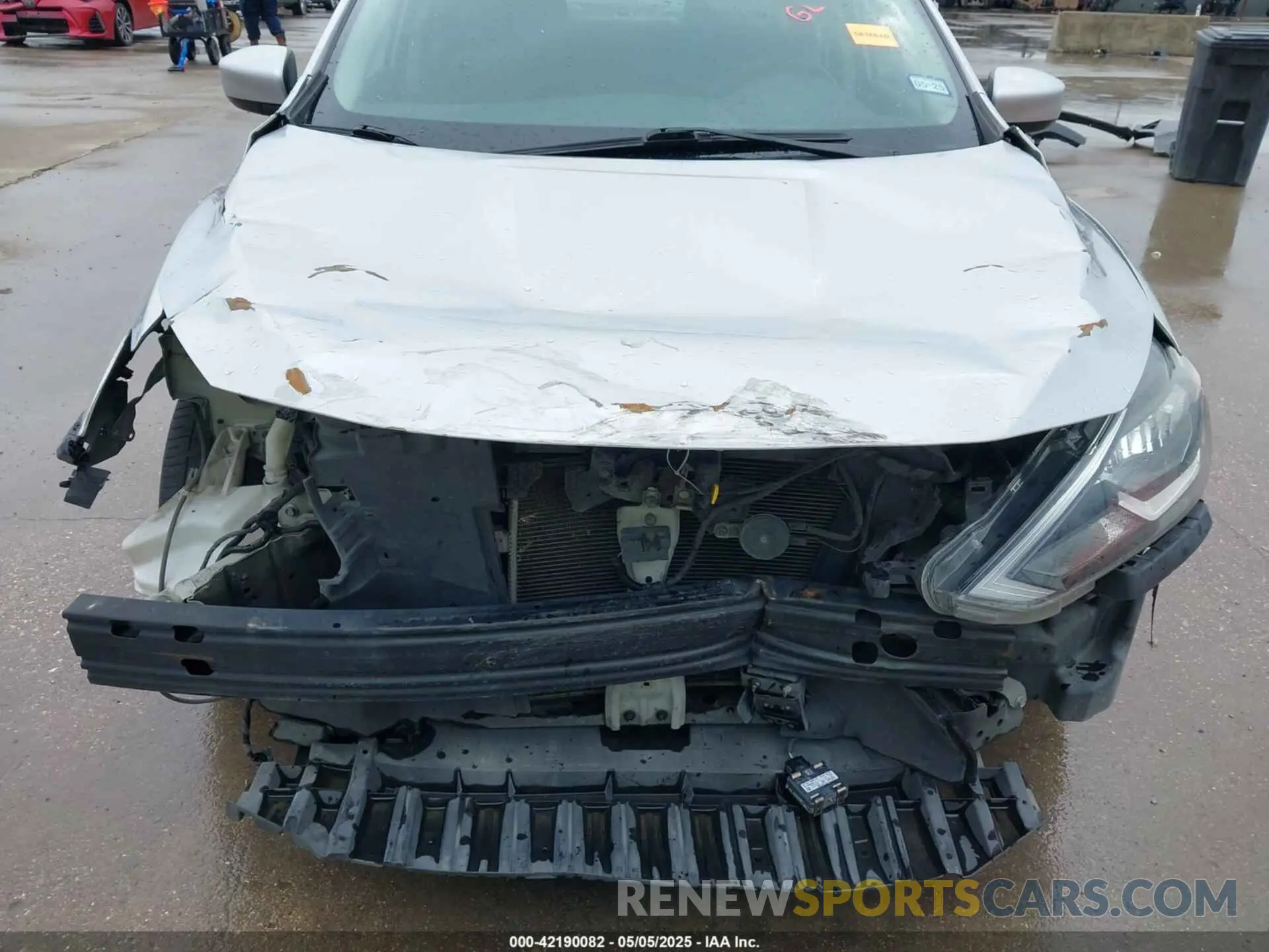 6 Photograph of a damaged car 3N1AB7AP6KL612702 NISSAN SENTRA 2019