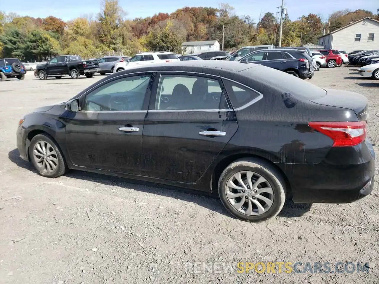 2 Photograph of a damaged car 3N1AB7AP6KL613137 NISSAN SENTRA 2019