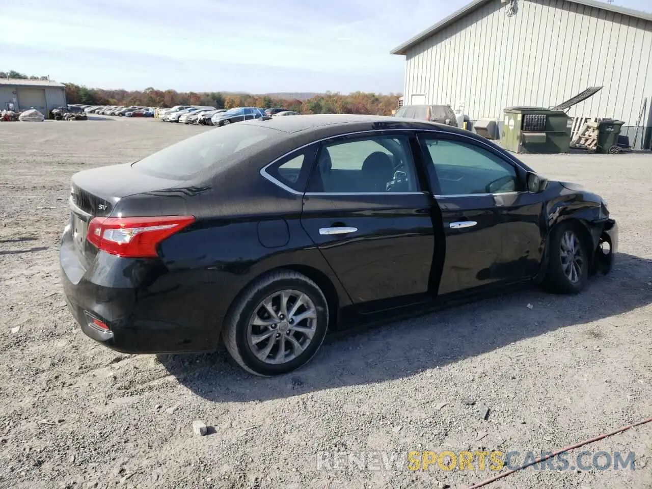 3 Photograph of a damaged car 3N1AB7AP6KL613137 NISSAN SENTRA 2019