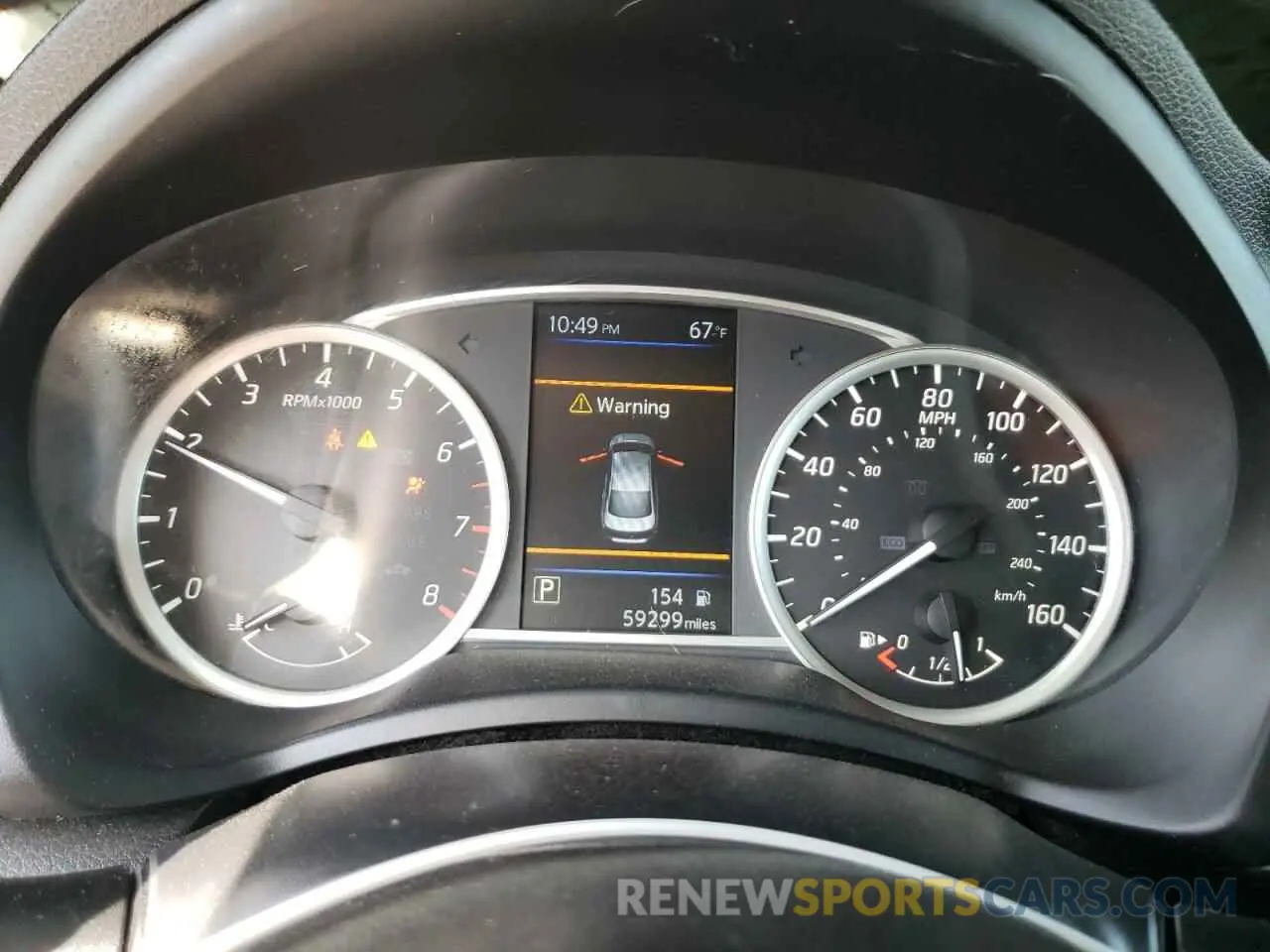 9 Photograph of a damaged car 3N1AB7AP6KL613137 NISSAN SENTRA 2019
