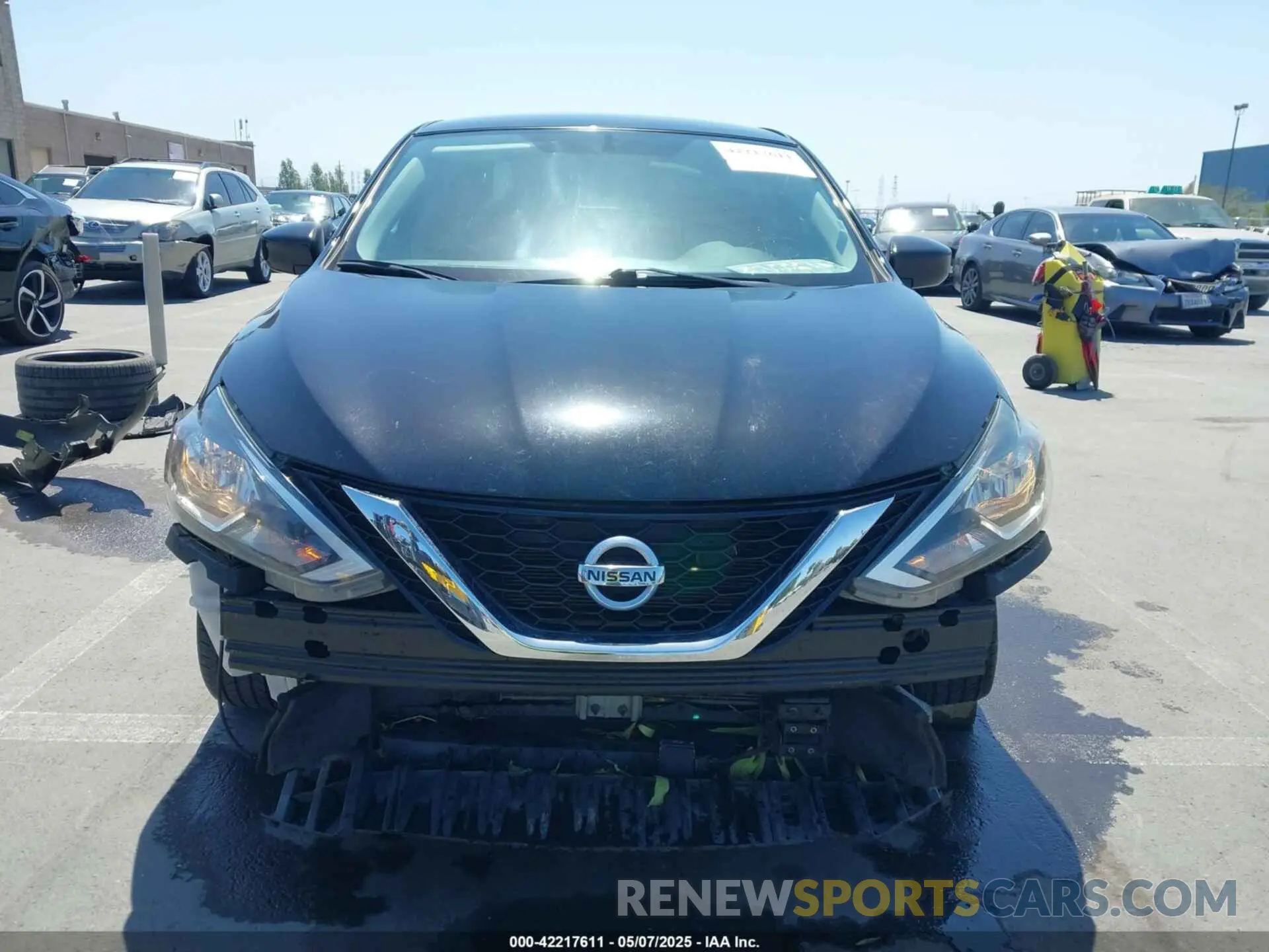 13 Photograph of a damaged car 3N1AB7AP6KL627295 NISSAN SENTRA 2019