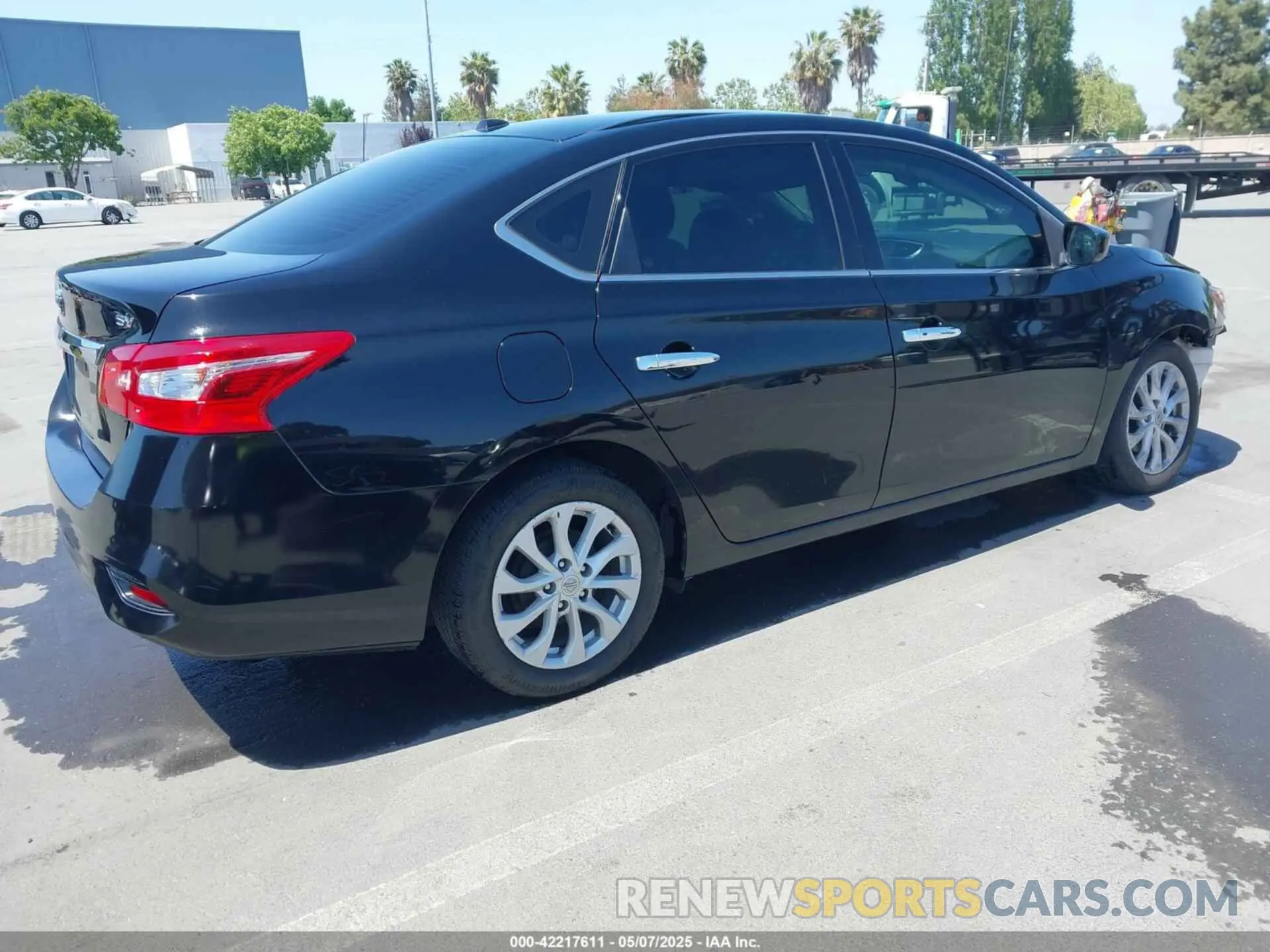 4 Photograph of a damaged car 3N1AB7AP6KL627295 NISSAN SENTRA 2019