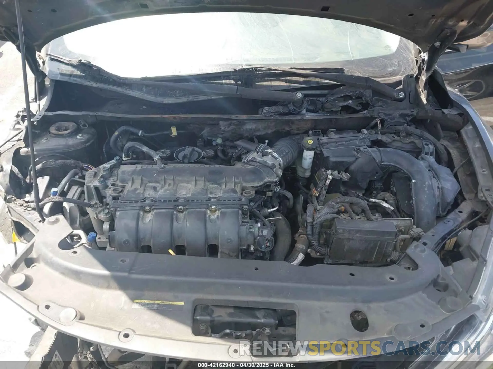 10 Photograph of a damaged car 3N1AB7AP6KL628561 NISSAN SENTRA 2019