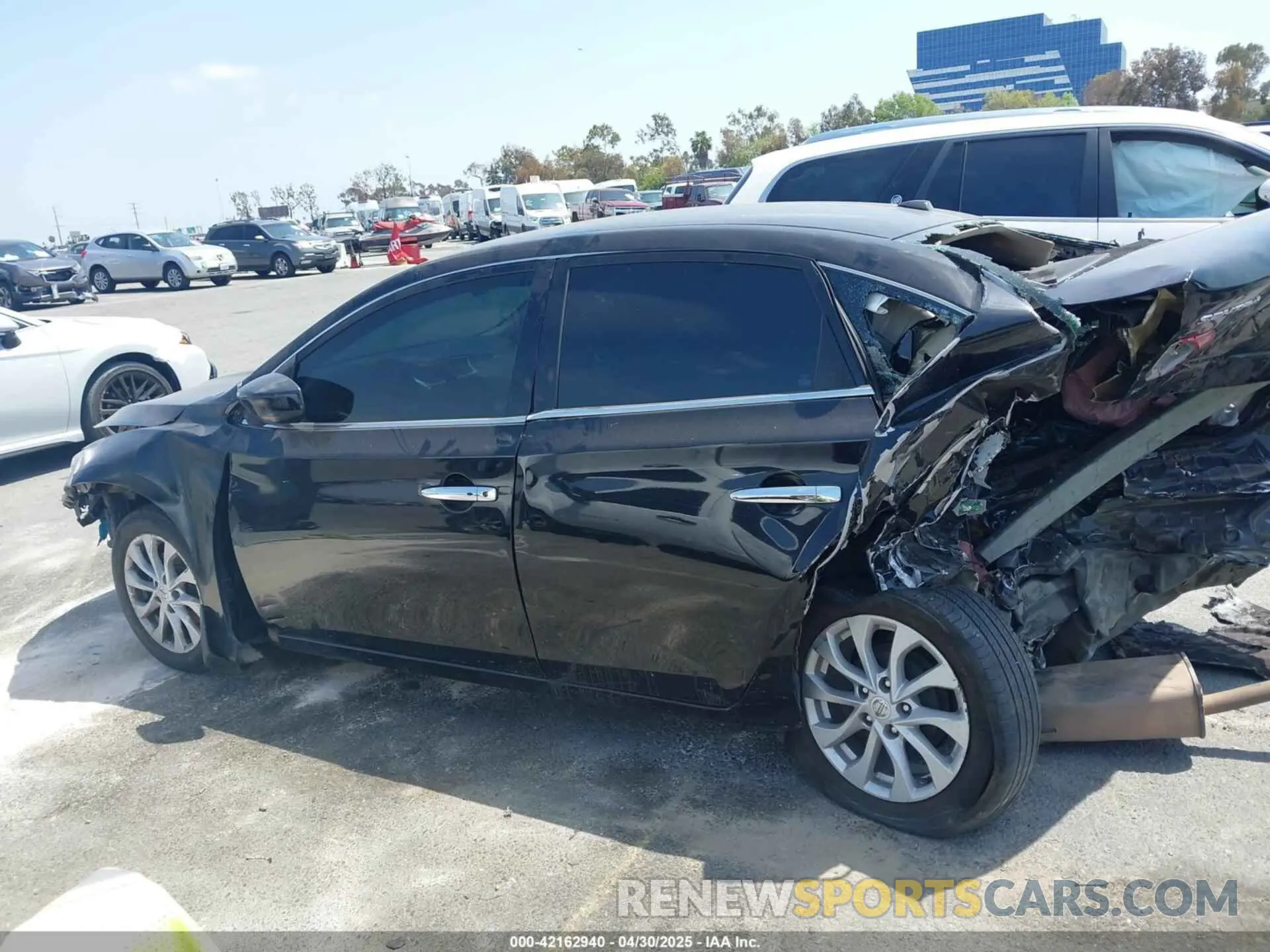 15 Photograph of a damaged car 3N1AB7AP6KL628561 NISSAN SENTRA 2019