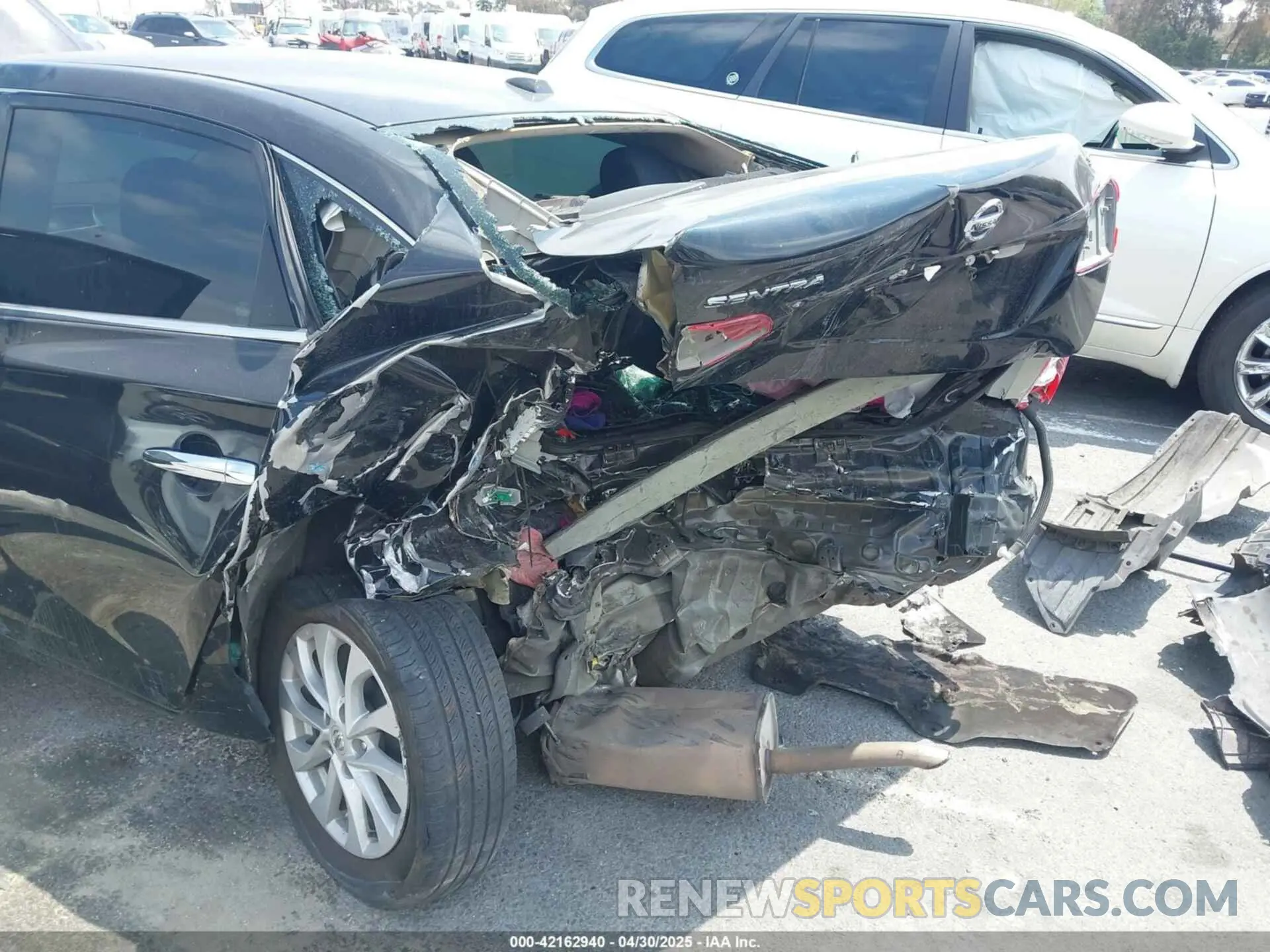 6 Photograph of a damaged car 3N1AB7AP6KL628561 NISSAN SENTRA 2019