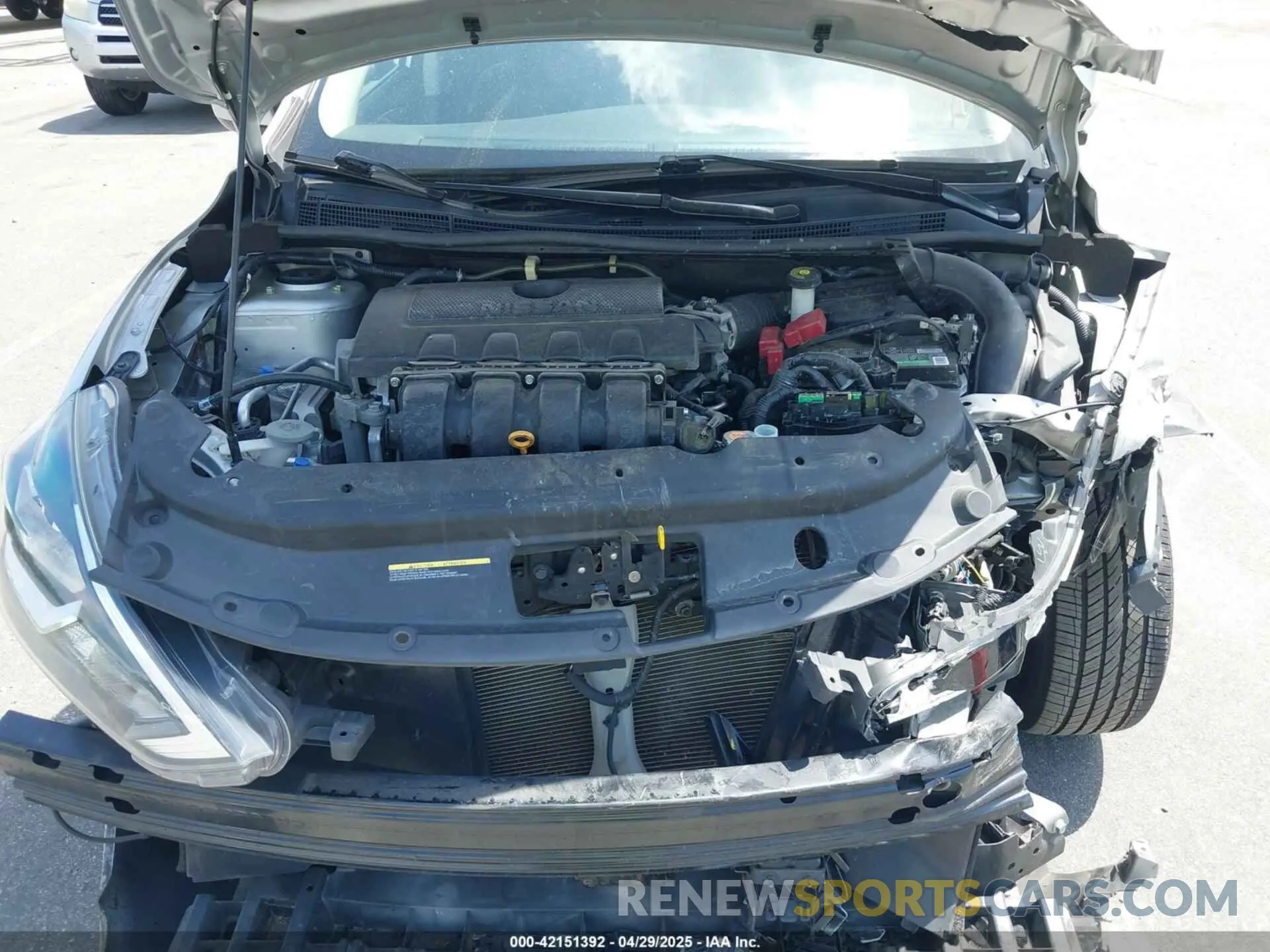 10 Photograph of a damaged car 3N1AB7AP6KY205658 NISSAN SENTRA 2019