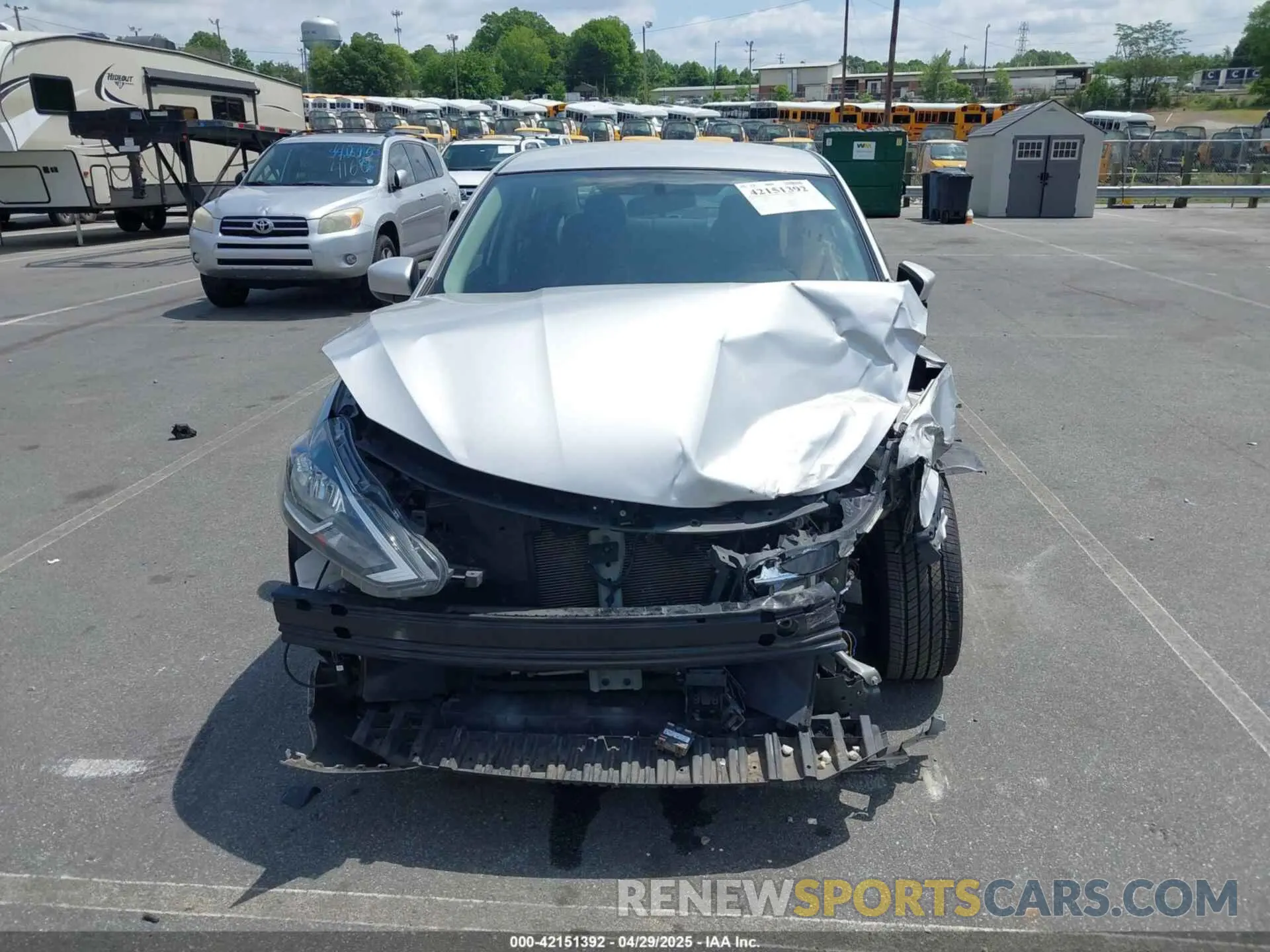 11 Photograph of a damaged car 3N1AB7AP6KY205658 NISSAN SENTRA 2019