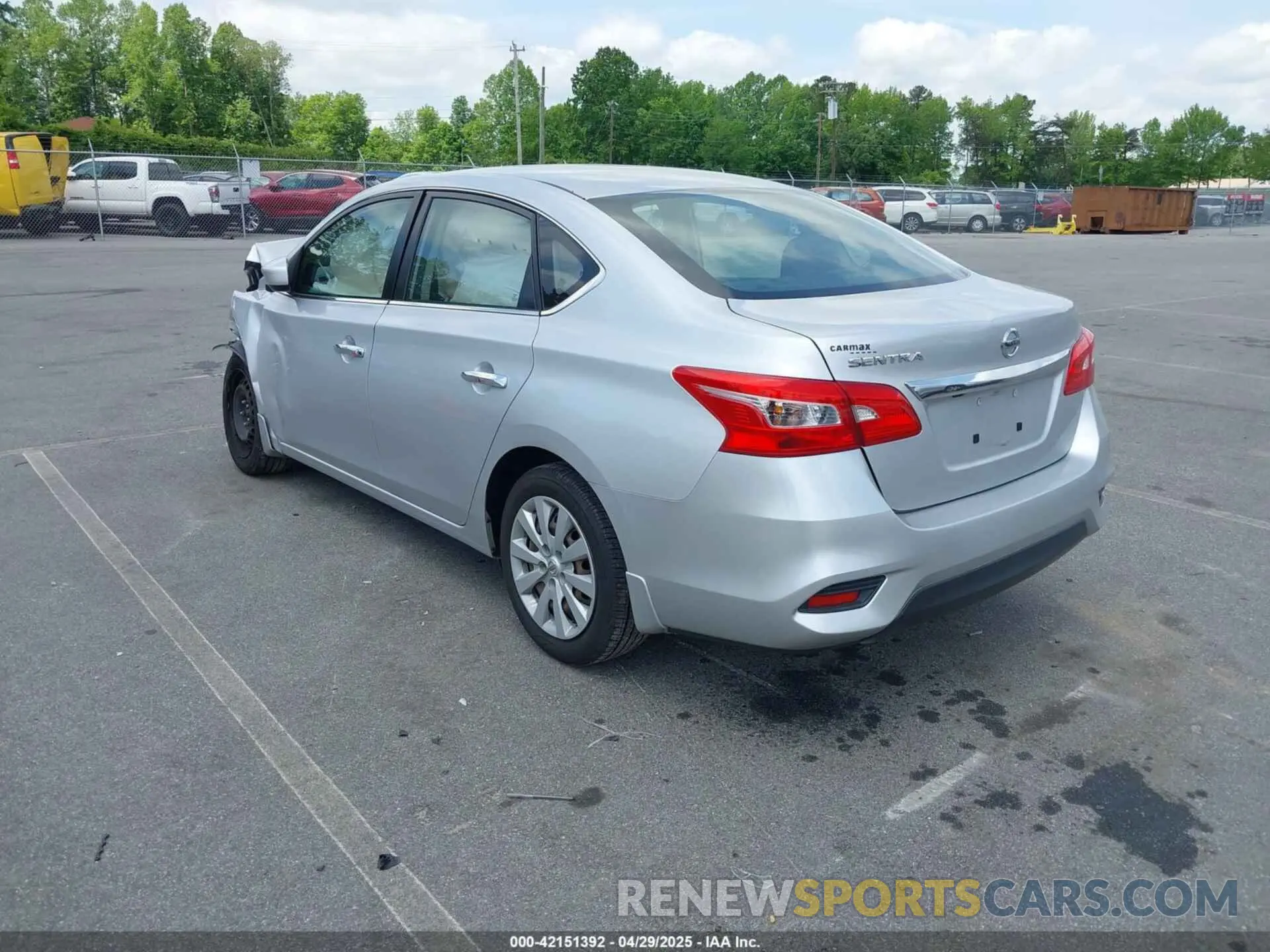 3 Photograph of a damaged car 3N1AB7AP6KY205658 NISSAN SENTRA 2019
