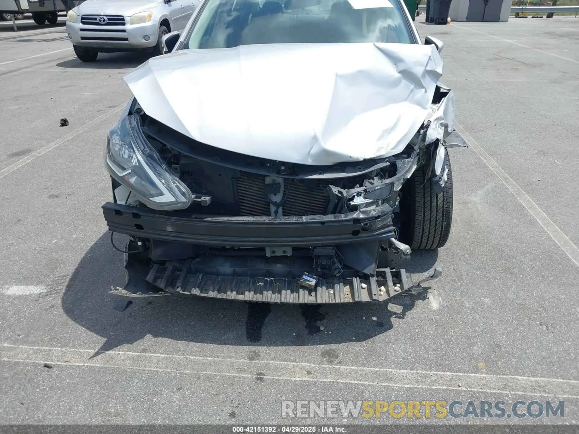 6 Photograph of a damaged car 3N1AB7AP6KY205658 NISSAN SENTRA 2019