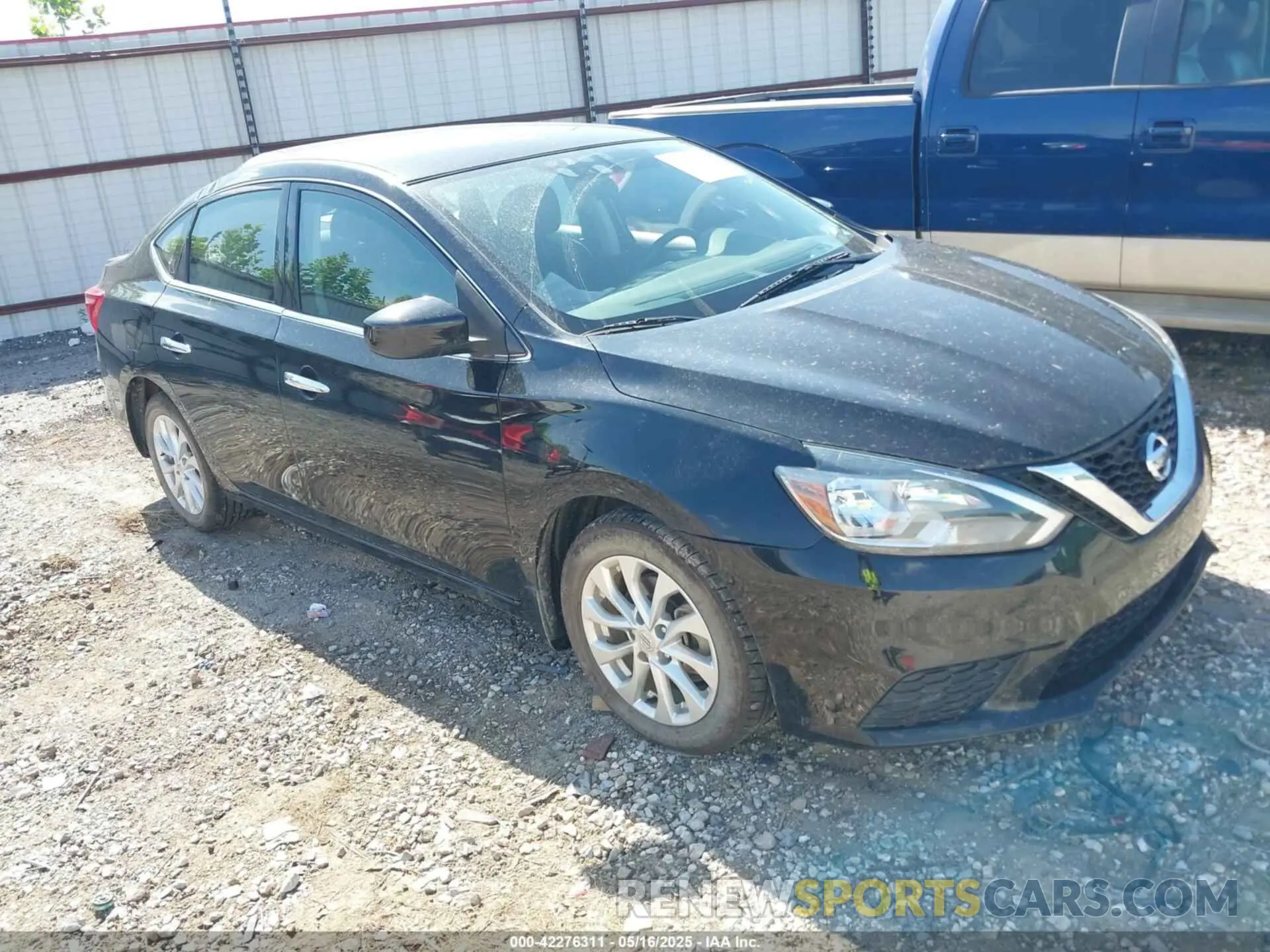 1 Photograph of a damaged car 3N1AB7AP6KY207961 NISSAN SENTRA 2019