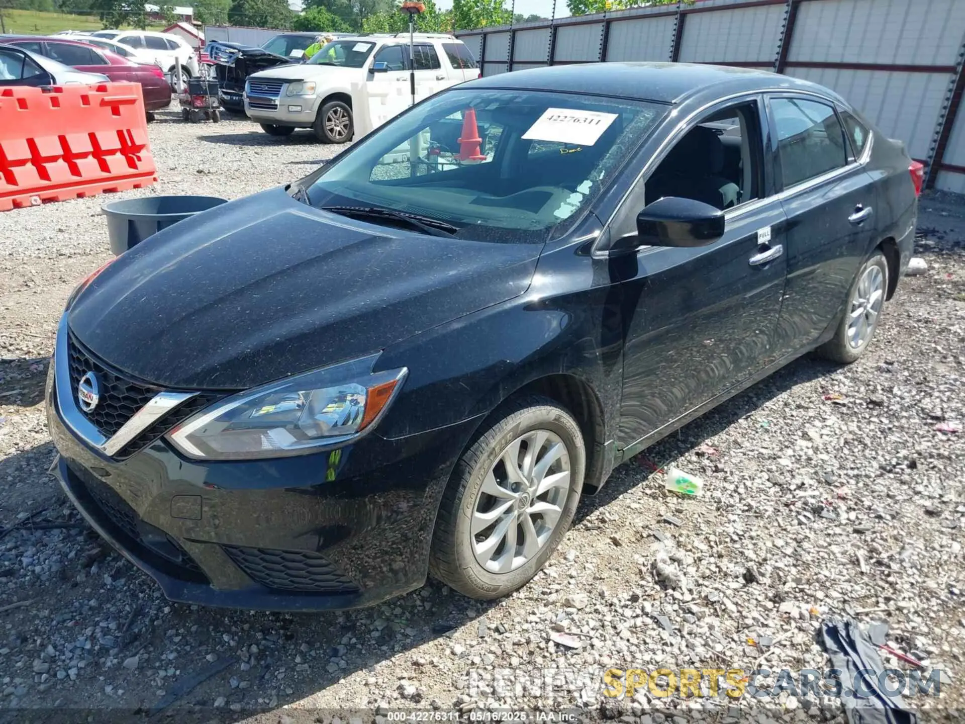 2 Photograph of a damaged car 3N1AB7AP6KY207961 NISSAN SENTRA 2019