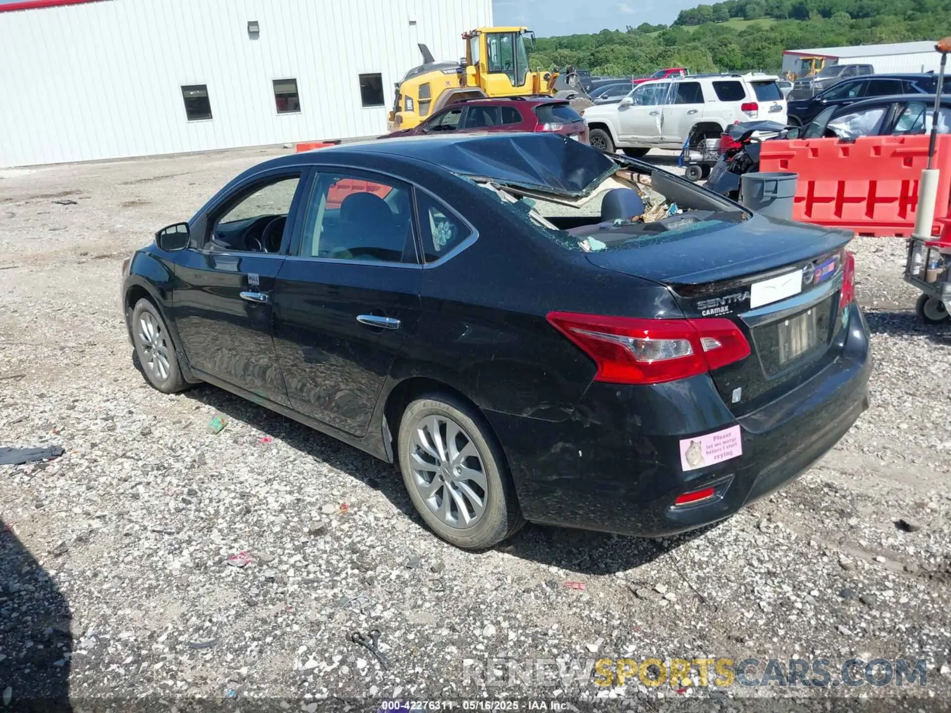 3 Photograph of a damaged car 3N1AB7AP6KY207961 NISSAN SENTRA 2019
