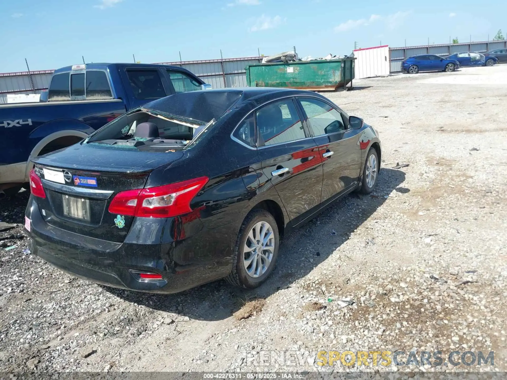 4 Photograph of a damaged car 3N1AB7AP6KY207961 NISSAN SENTRA 2019