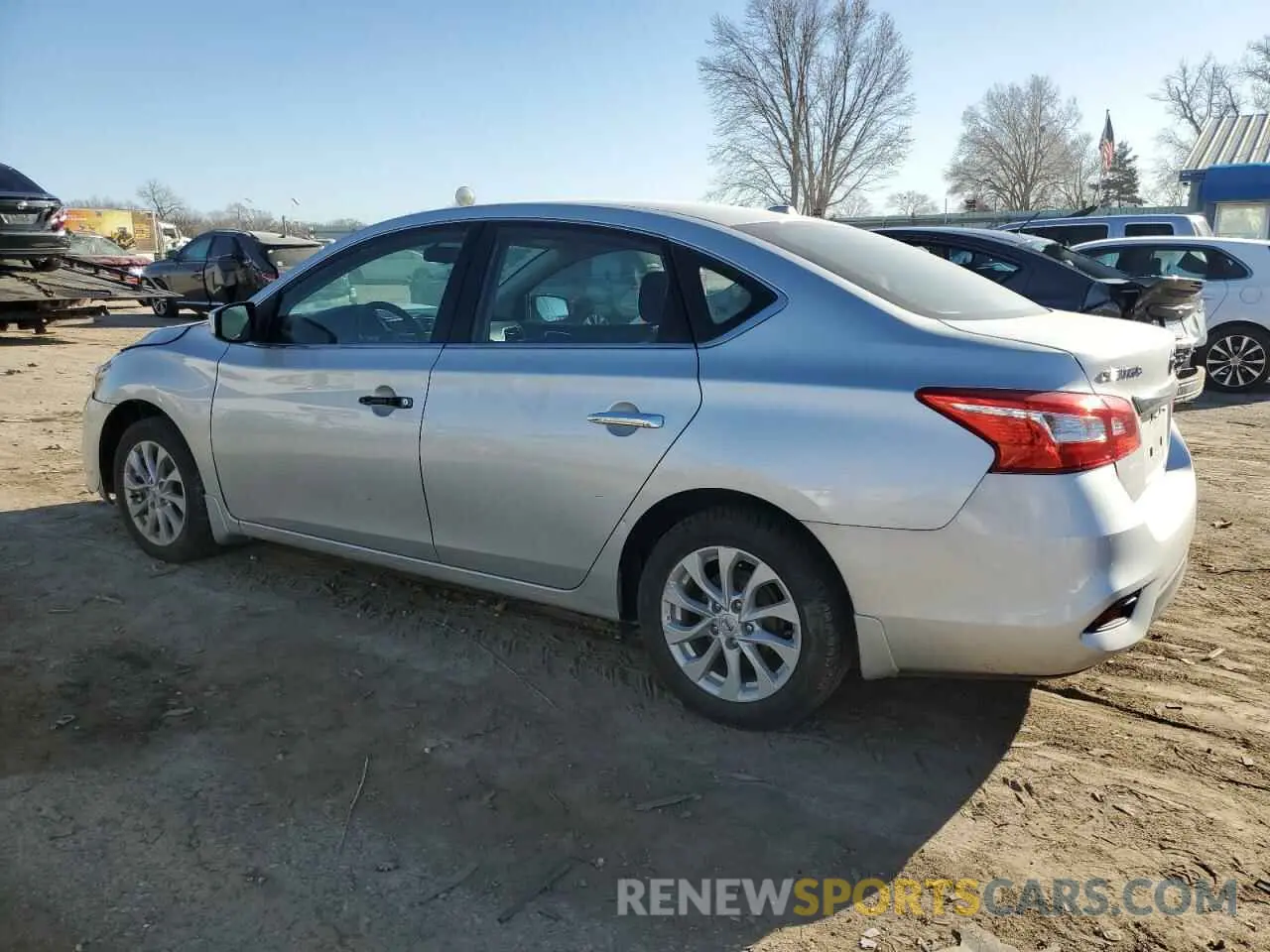 2 Photograph of a damaged car 3N1AB7AP6KY207989 NISSAN SENTRA 2019