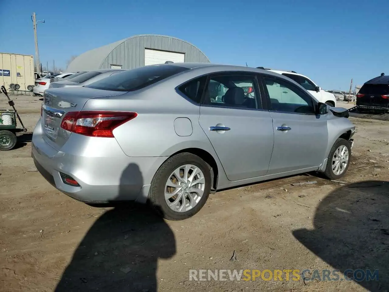 3 Photograph of a damaged car 3N1AB7AP6KY207989 NISSAN SENTRA 2019