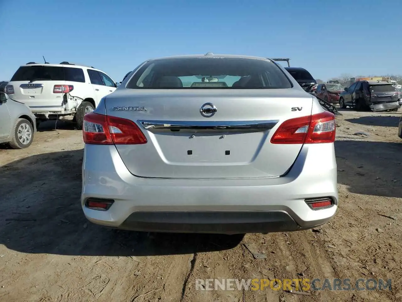 6 Photograph of a damaged car 3N1AB7AP6KY207989 NISSAN SENTRA 2019