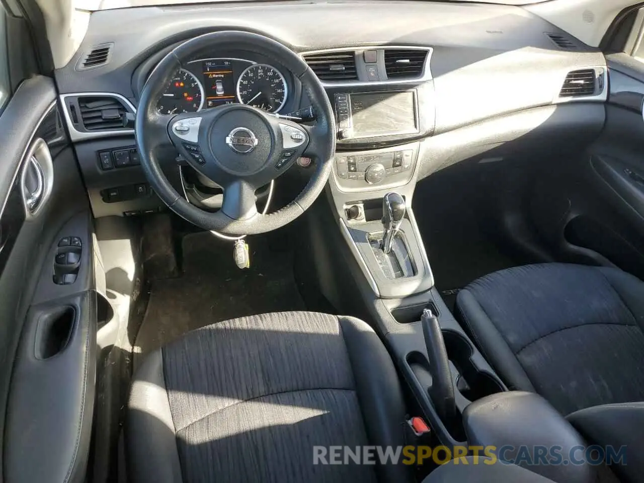 8 Photograph of a damaged car 3N1AB7AP6KY207989 NISSAN SENTRA 2019