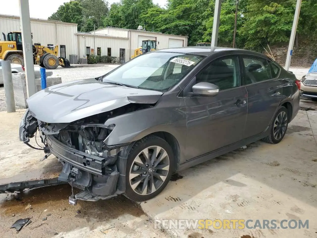 1 Photograph of a damaged car 3N1AB7AP6KY210424 NISSAN SENTRA 2019