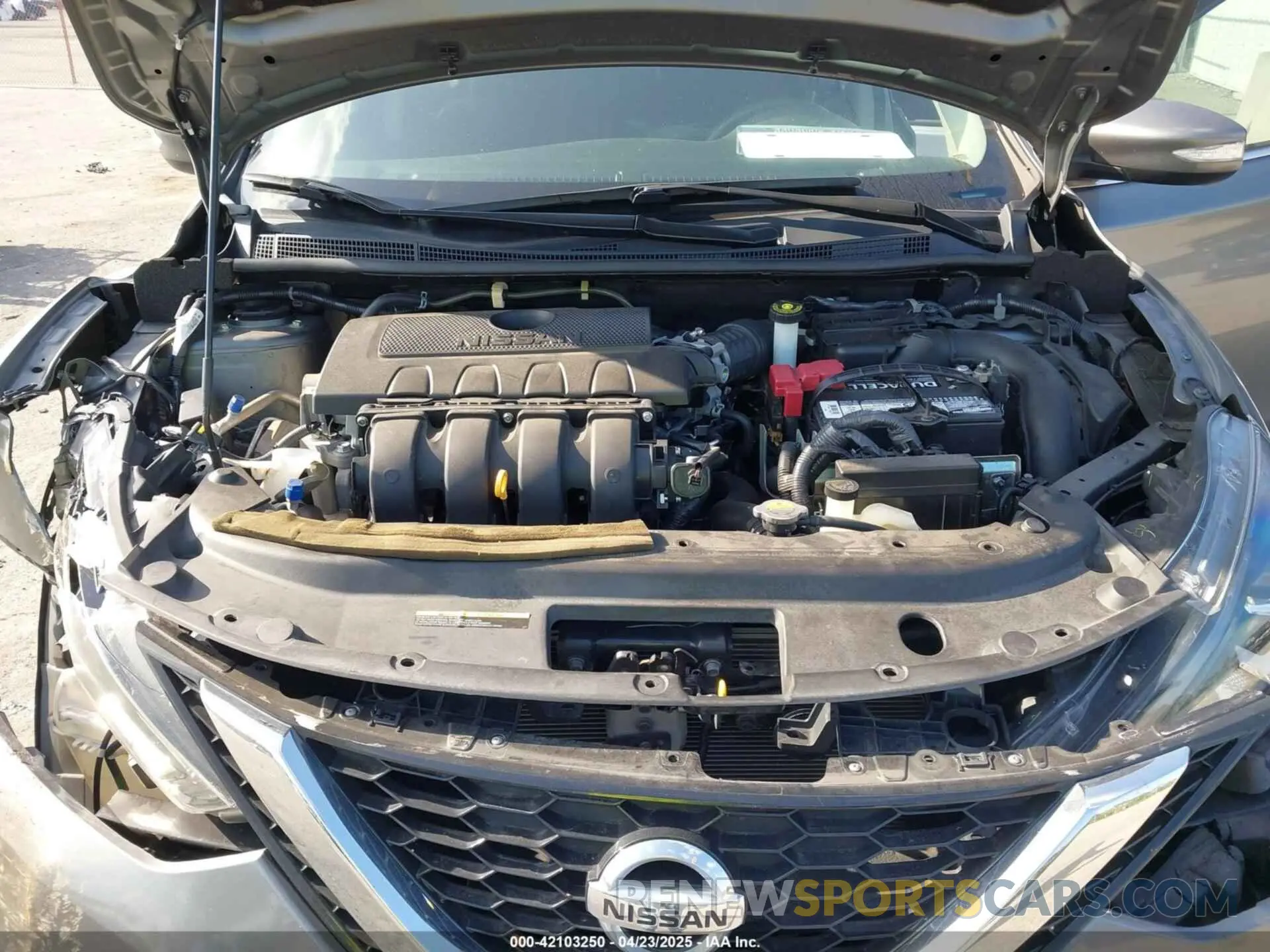 10 Photograph of a damaged car 3N1AB7AP6KY213274 NISSAN SENTRA 2019