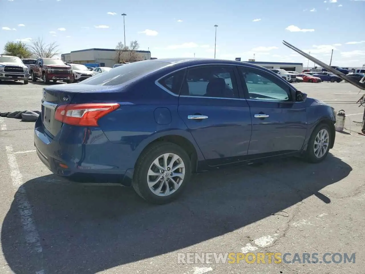 3 Photograph of a damaged car 3N1AB7AP6KY218068 NISSAN SENTRA 2019