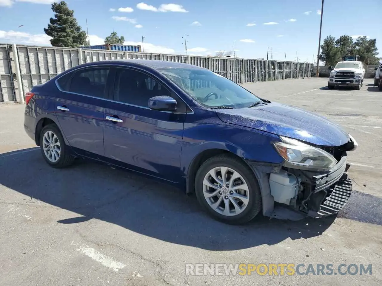 4 Photograph of a damaged car 3N1AB7AP6KY218068 NISSAN SENTRA 2019