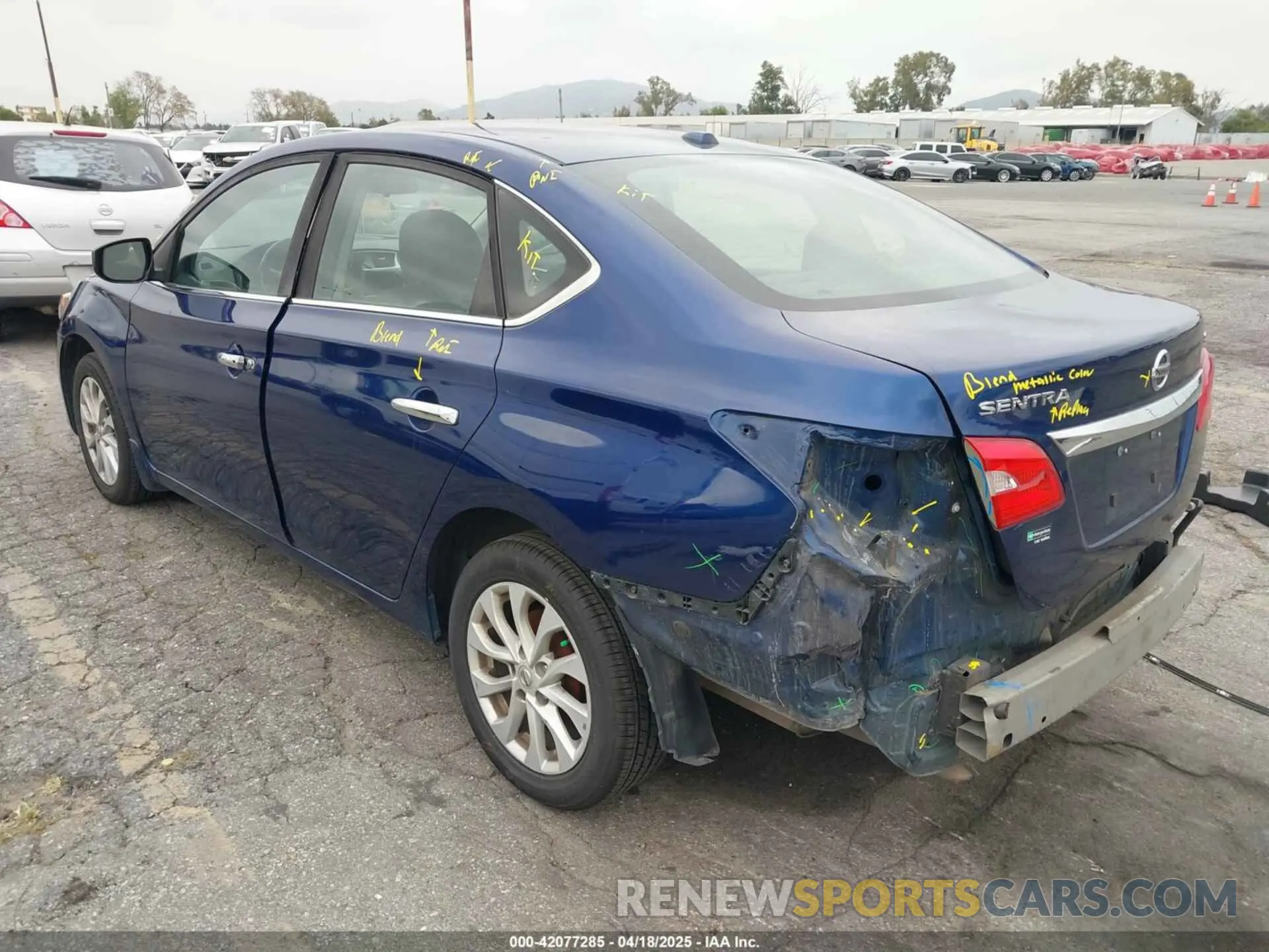 3 Photograph of a damaged car 3N1AB7AP6KY221889 NISSAN SENTRA 2019