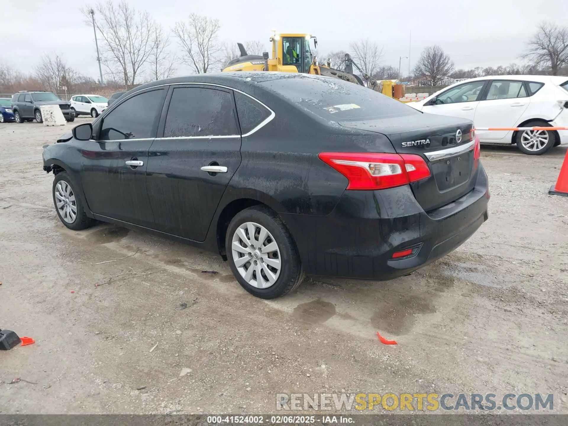 3 Photograph of a damaged car 3N1AB7AP6KY230186 NISSAN SENTRA 2019