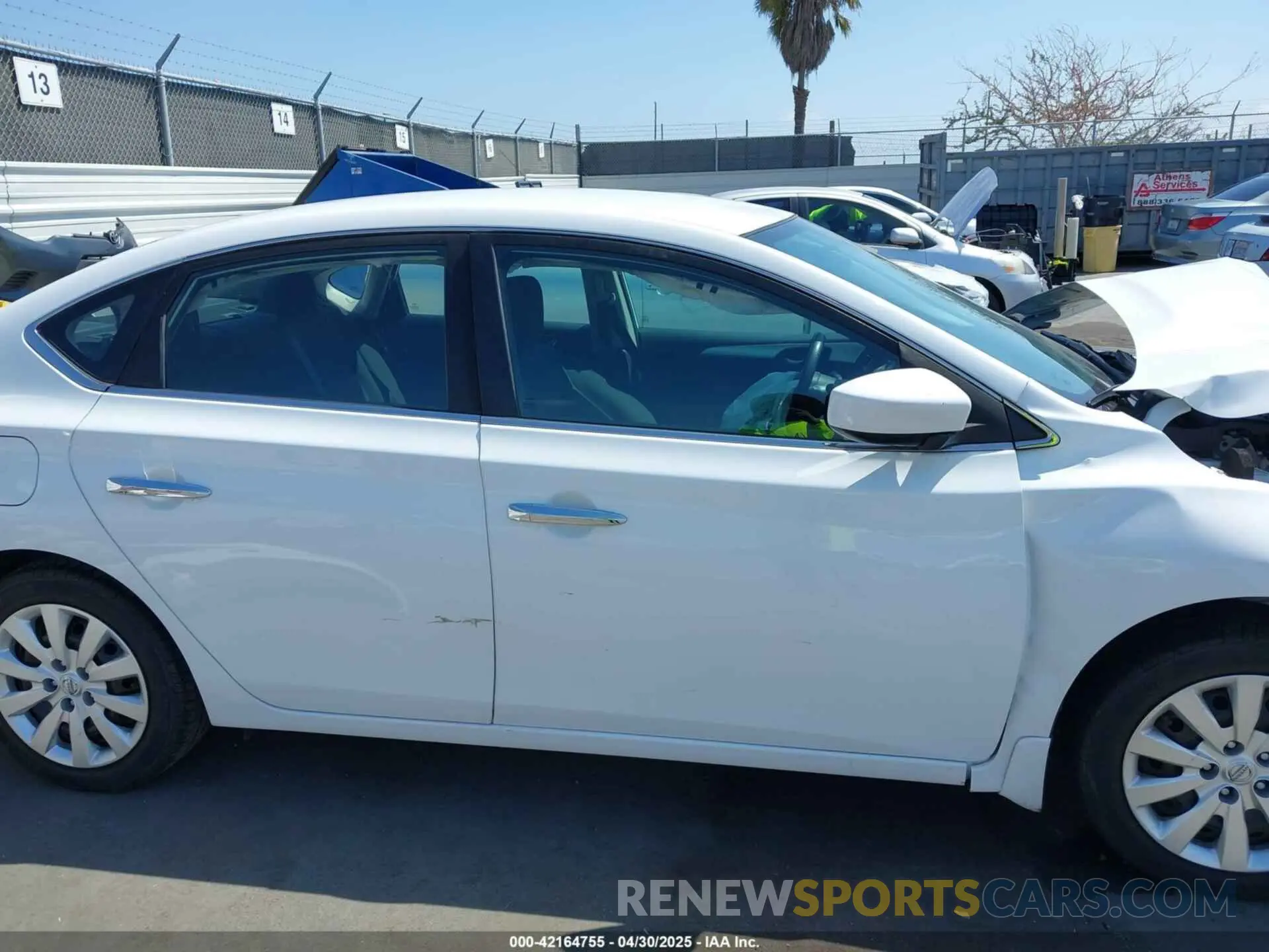 14 Photograph of a damaged car 3N1AB7AP6KY233217 NISSAN SENTRA 2019
