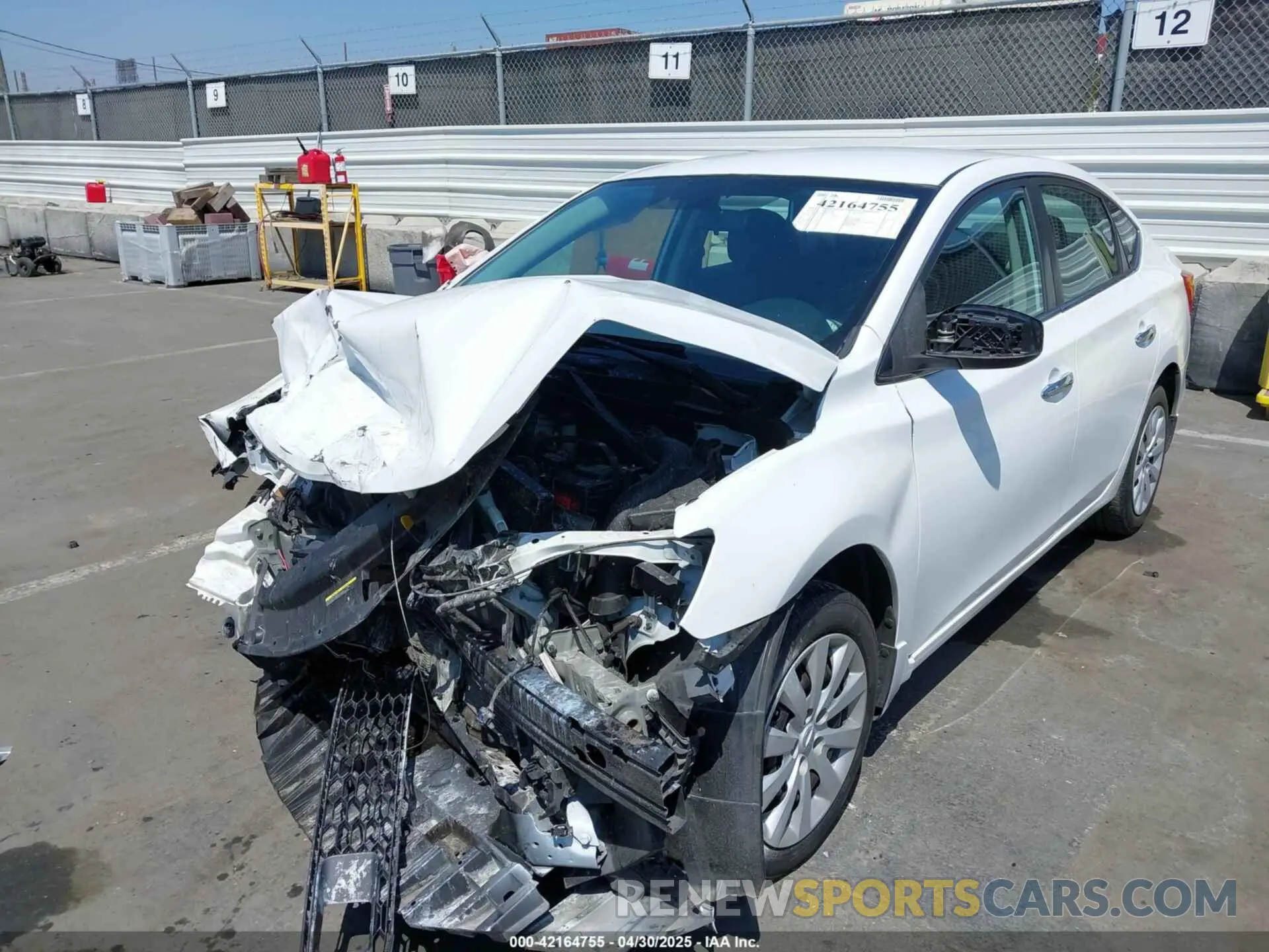 6 Photograph of a damaged car 3N1AB7AP6KY233217 NISSAN SENTRA 2019