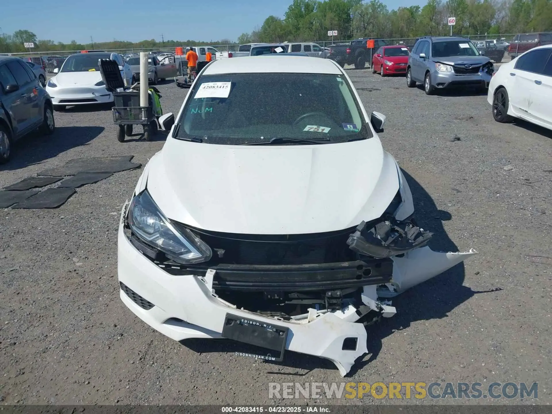 12 Photograph of a damaged car 3N1AB7AP6KY239955 NISSAN SENTRA 2019