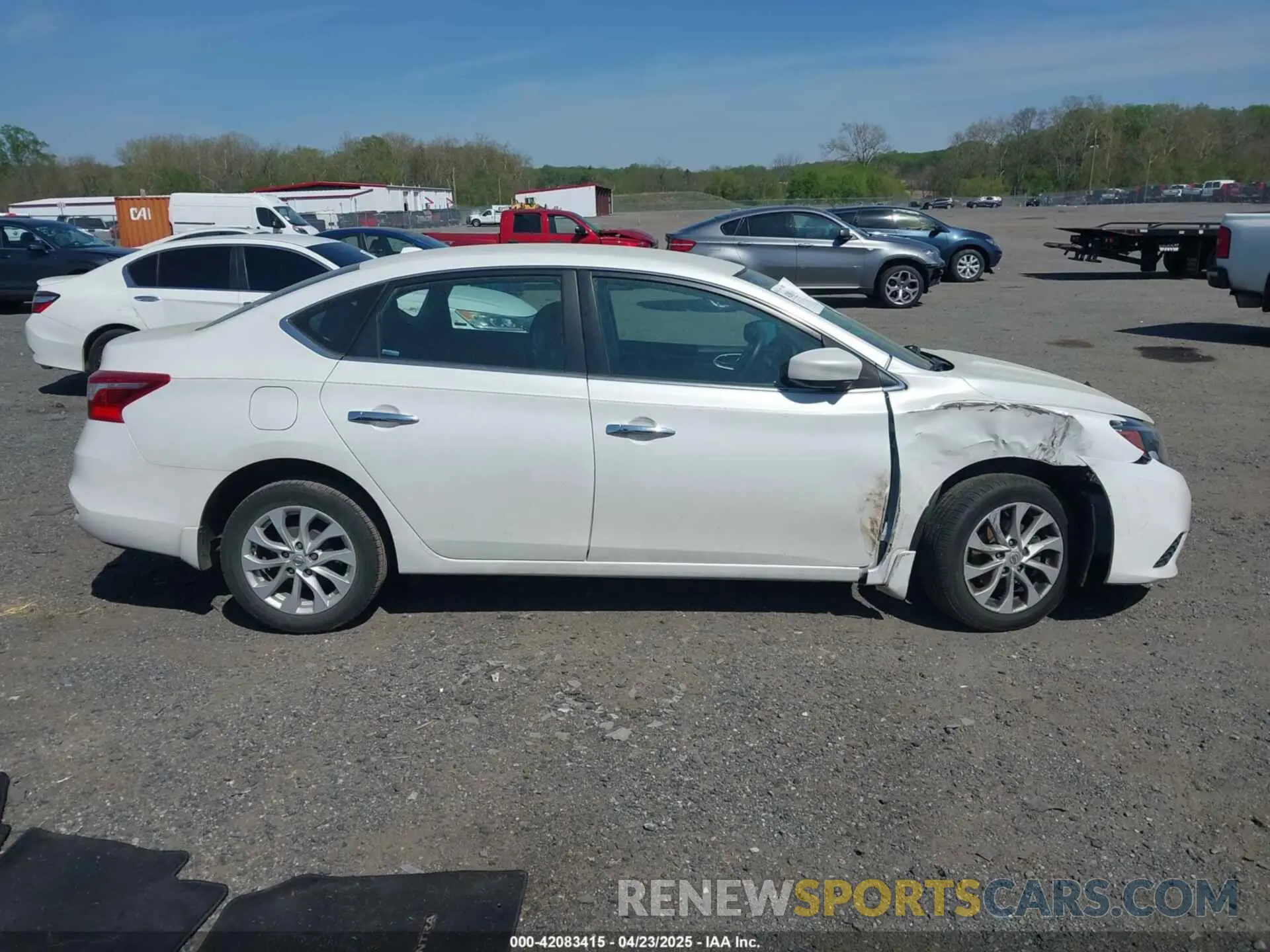 13 Photograph of a damaged car 3N1AB7AP6KY239955 NISSAN SENTRA 2019