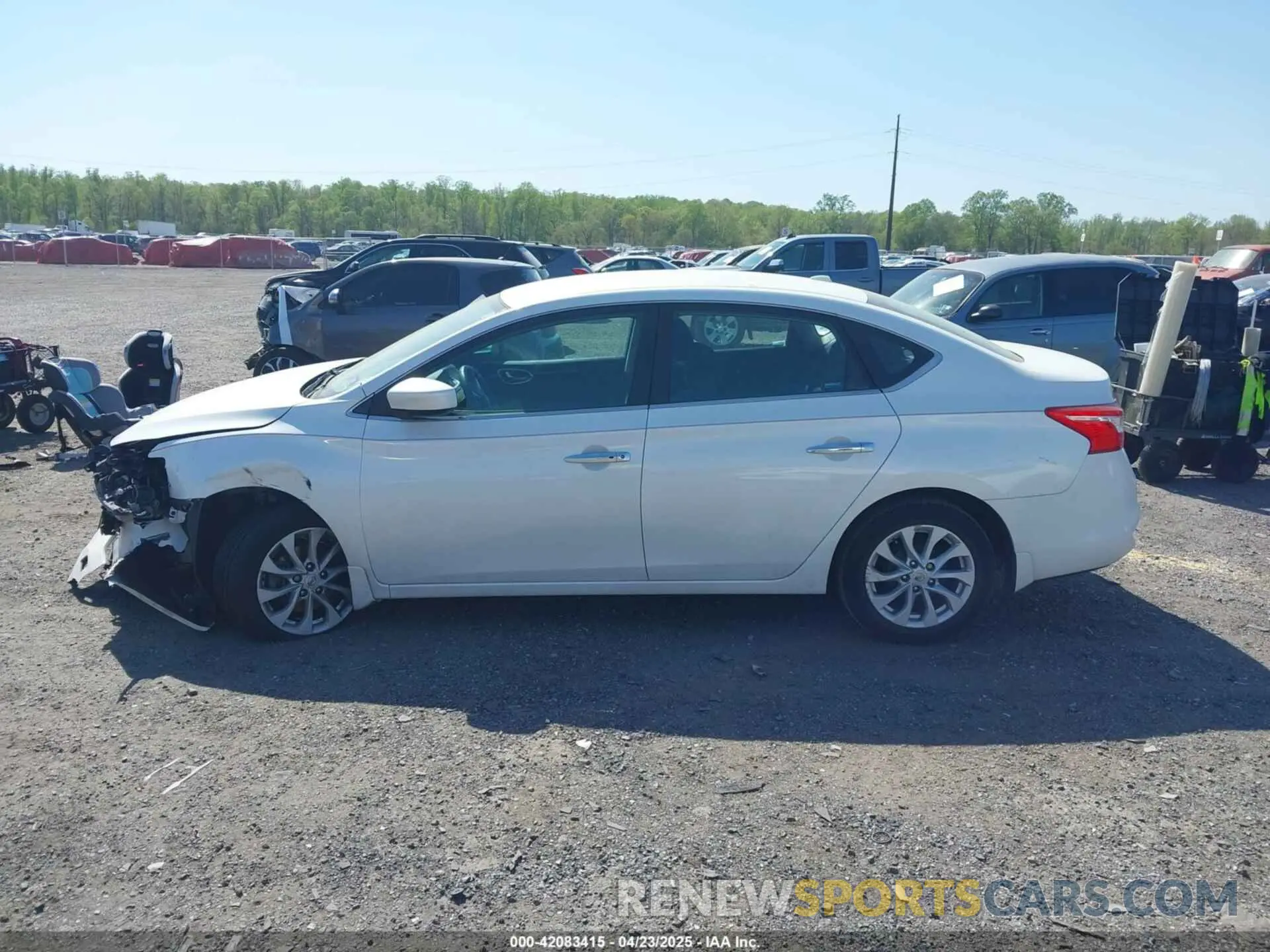 14 Photograph of a damaged car 3N1AB7AP6KY239955 NISSAN SENTRA 2019