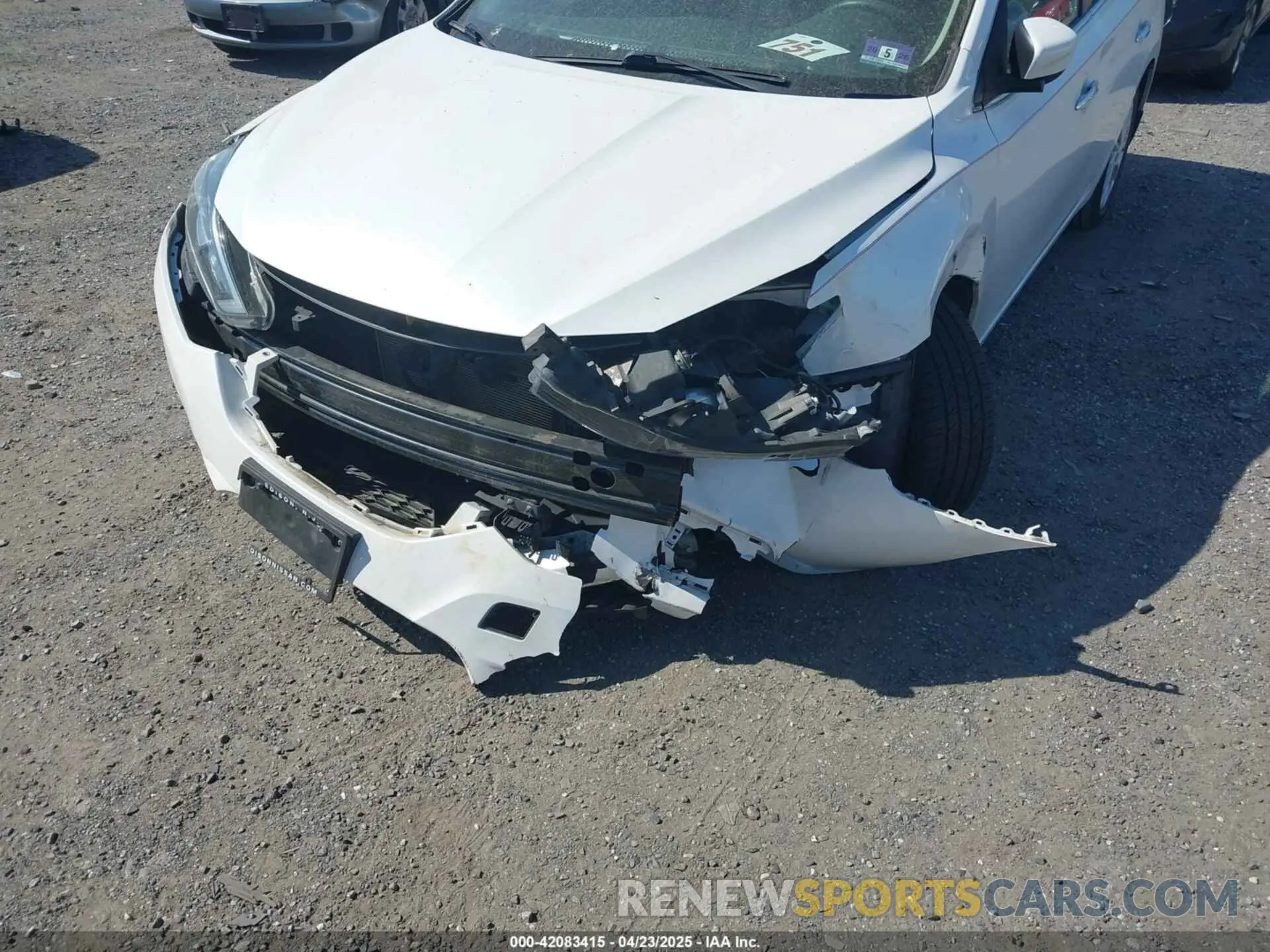 6 Photograph of a damaged car 3N1AB7AP6KY239955 NISSAN SENTRA 2019