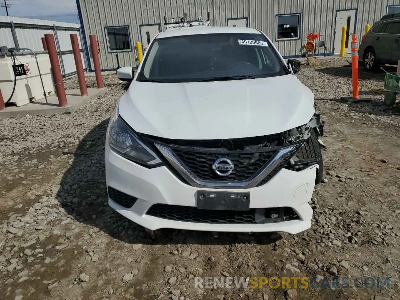5 Photograph of a damaged car 3N1AB7AP6KY241883 NISSAN SENTRA 2019