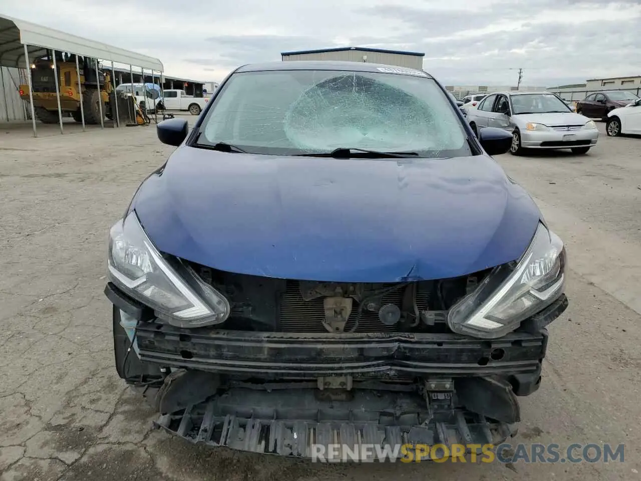 5 Photograph of a damaged car 3N1AB7AP6KY246484 NISSAN SENTRA 2019
