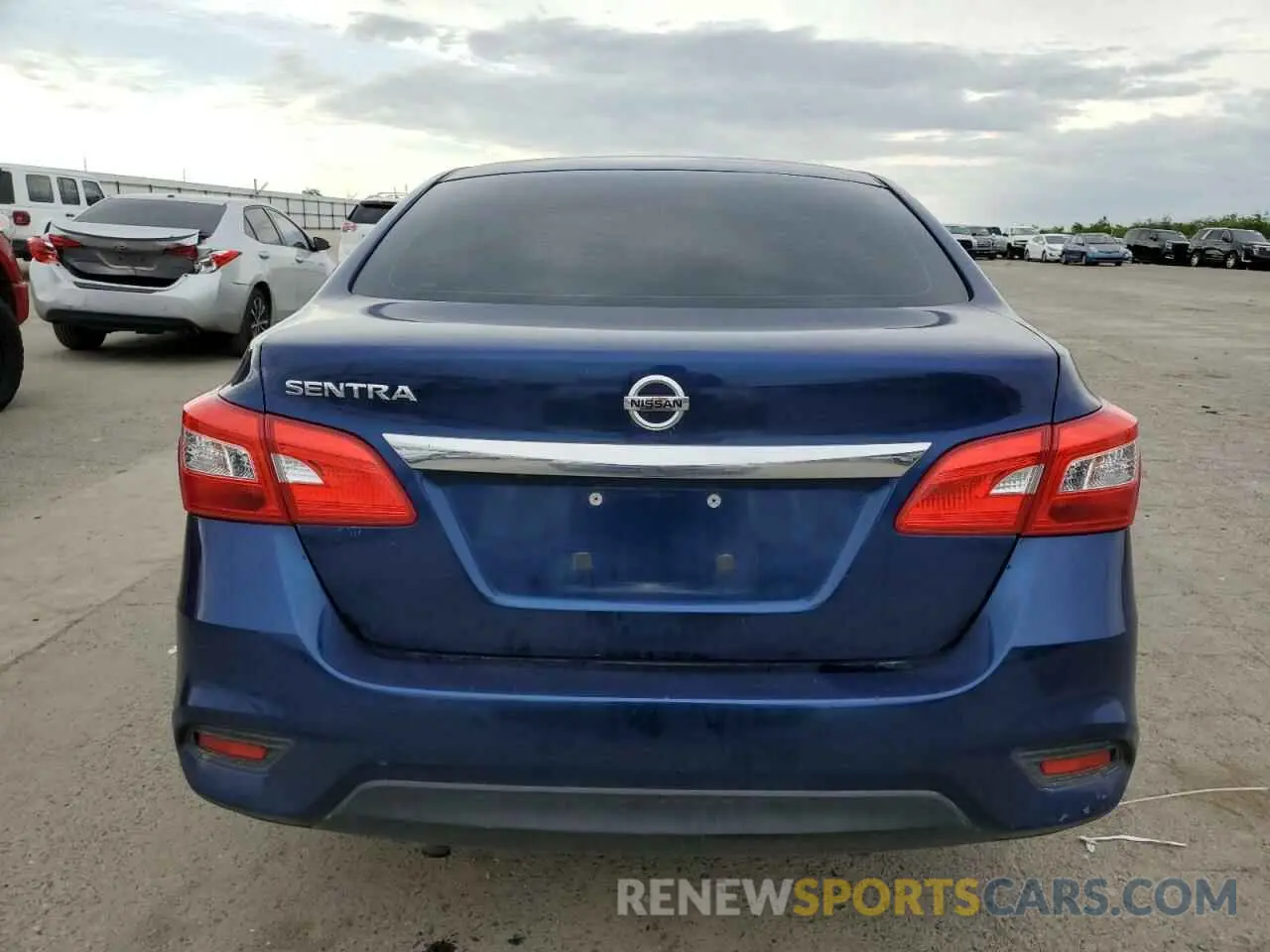 6 Photograph of a damaged car 3N1AB7AP6KY246484 NISSAN SENTRA 2019