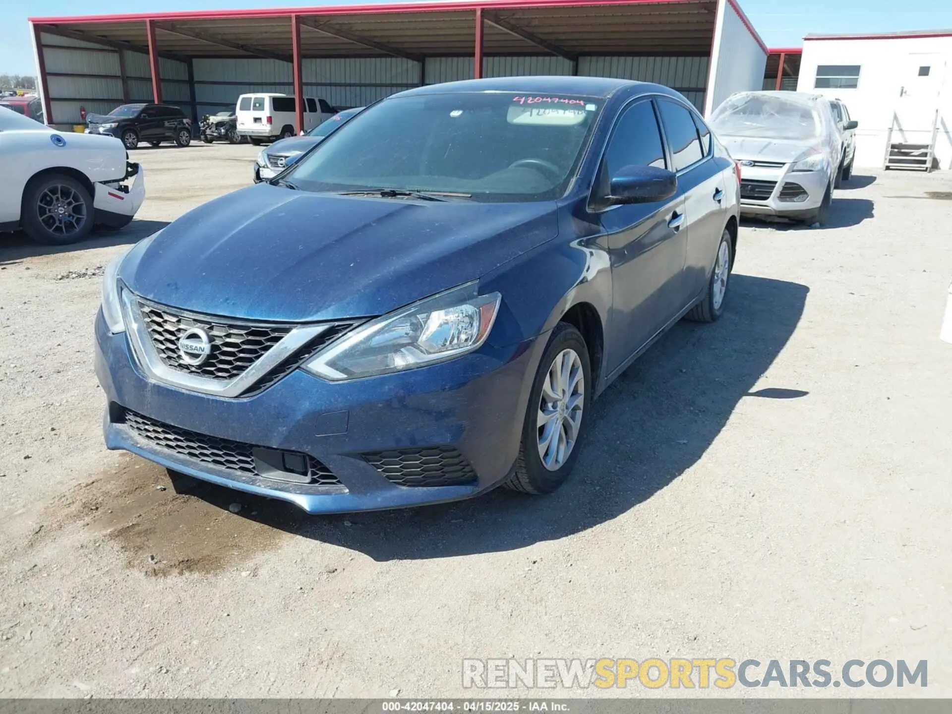 2 Photograph of a damaged car 3N1AB7AP6KY248123 NISSAN SENTRA 2019