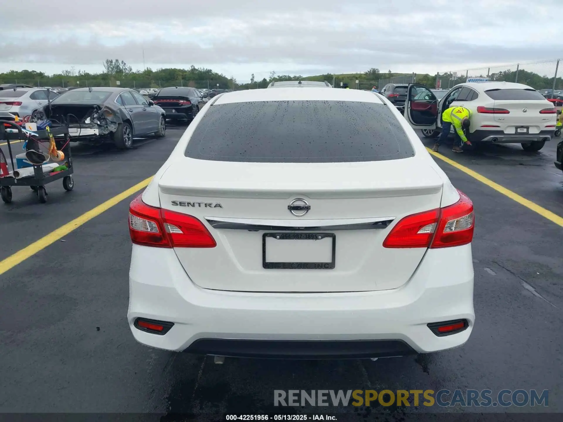16 Photograph of a damaged car 3N1AB7AP6KY261454 NISSAN SENTRA 2019