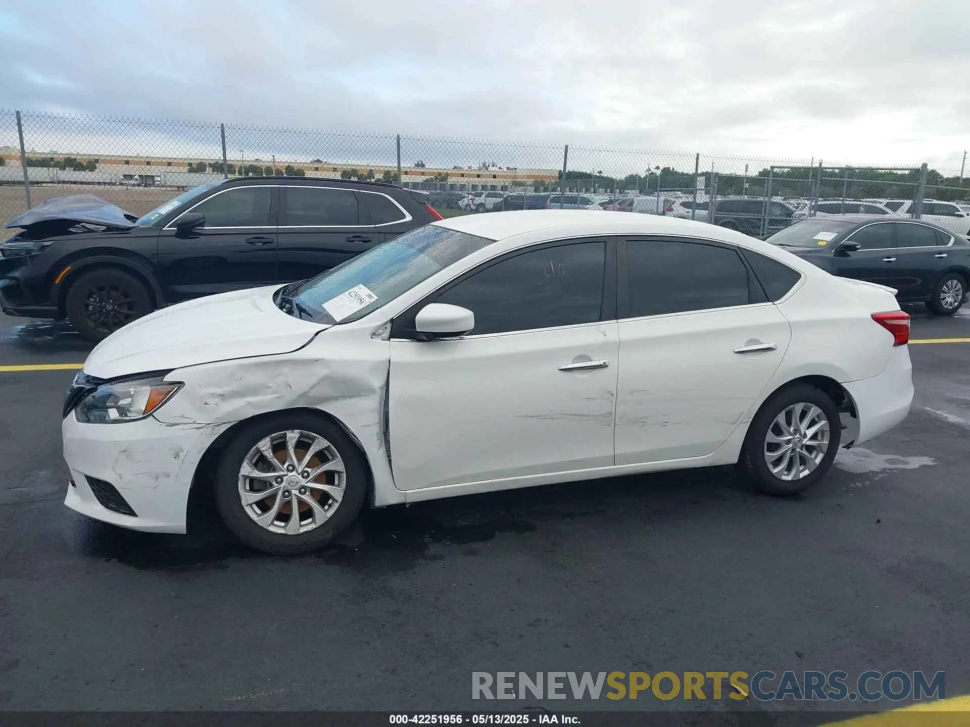 17 Photograph of a damaged car 3N1AB7AP6KY261454 NISSAN SENTRA 2019