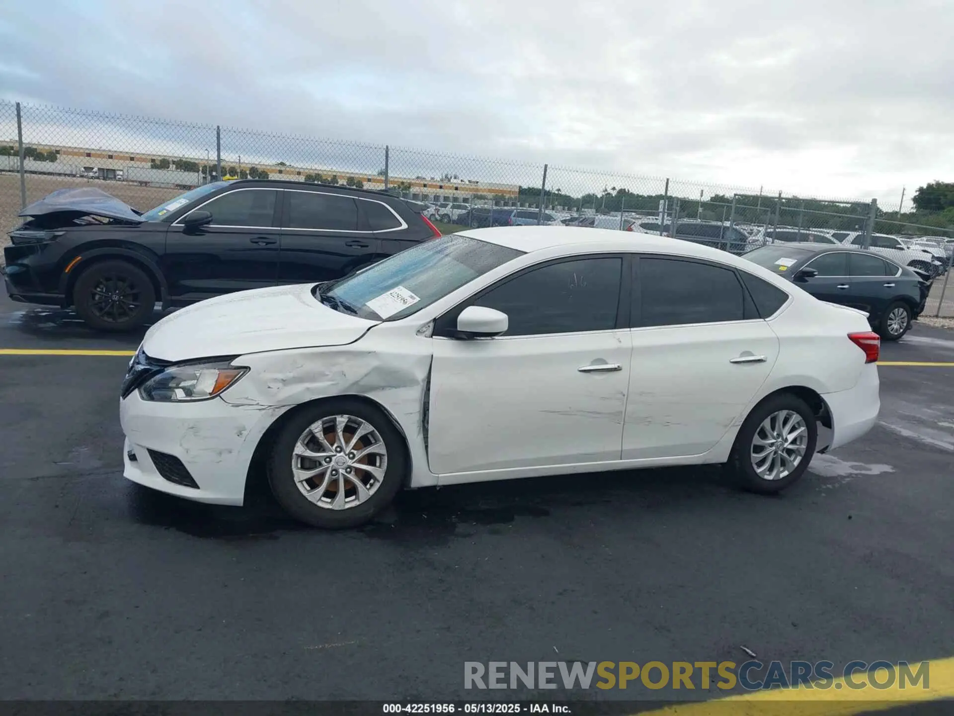 6 Photograph of a damaged car 3N1AB7AP6KY261454 NISSAN SENTRA 2019