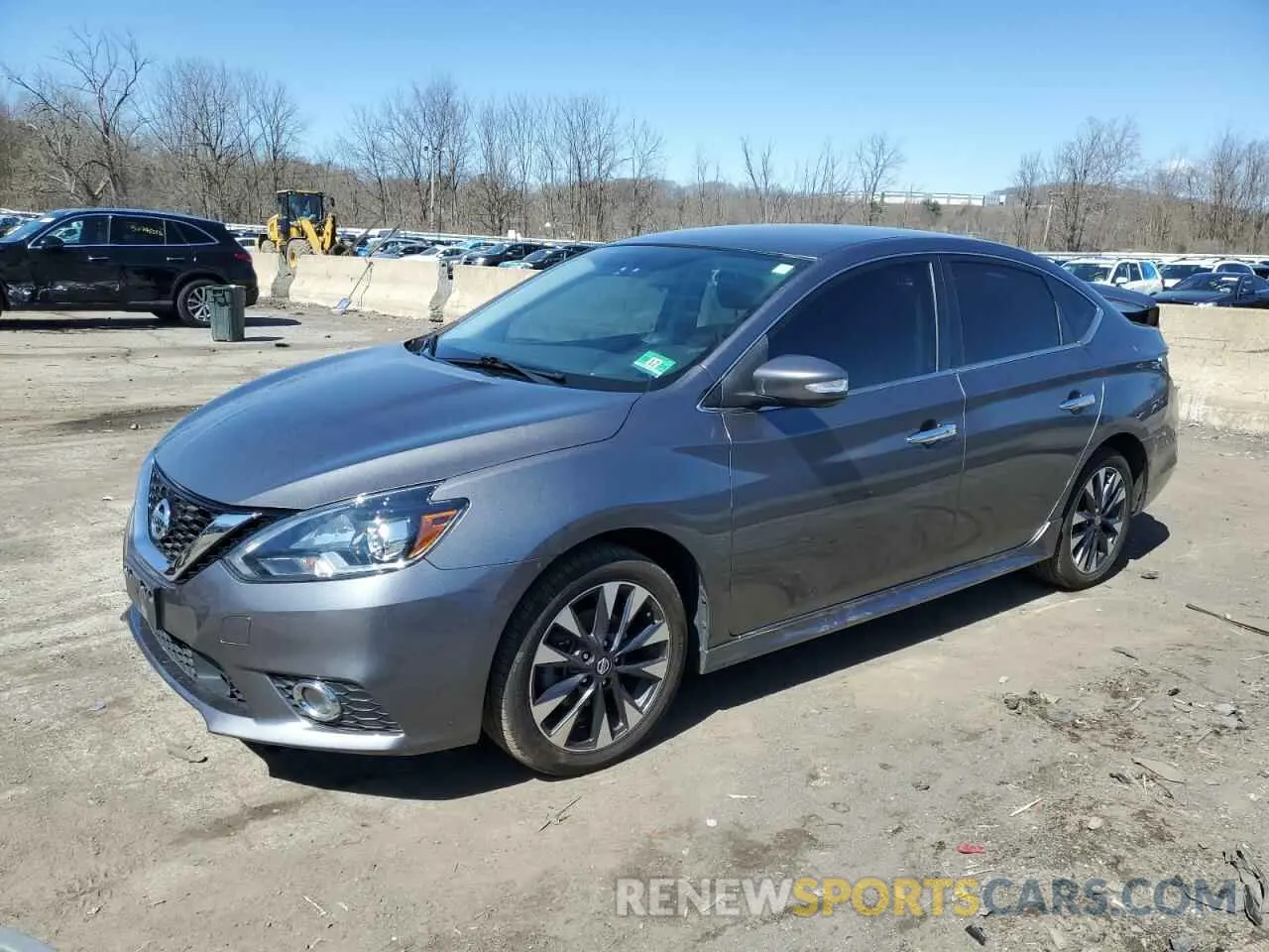 1 Photograph of a damaged car 3N1AB7AP6KY262040 NISSAN SENTRA 2019