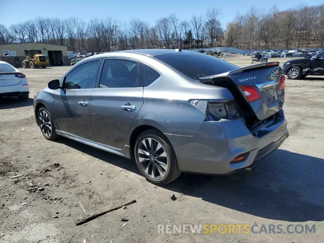 2 Photograph of a damaged car 3N1AB7AP6KY262040 NISSAN SENTRA 2019
