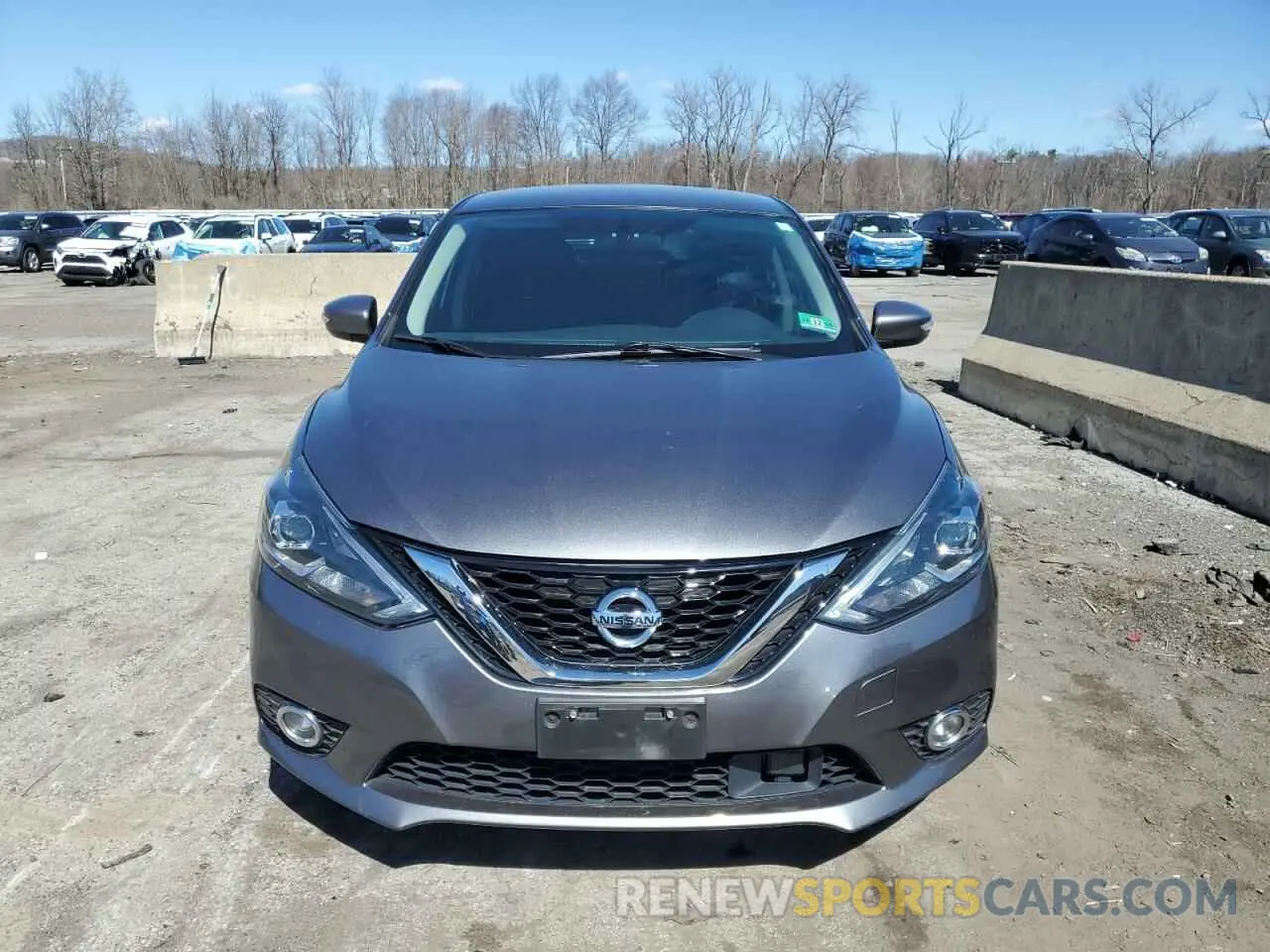 5 Photograph of a damaged car 3N1AB7AP6KY262040 NISSAN SENTRA 2019