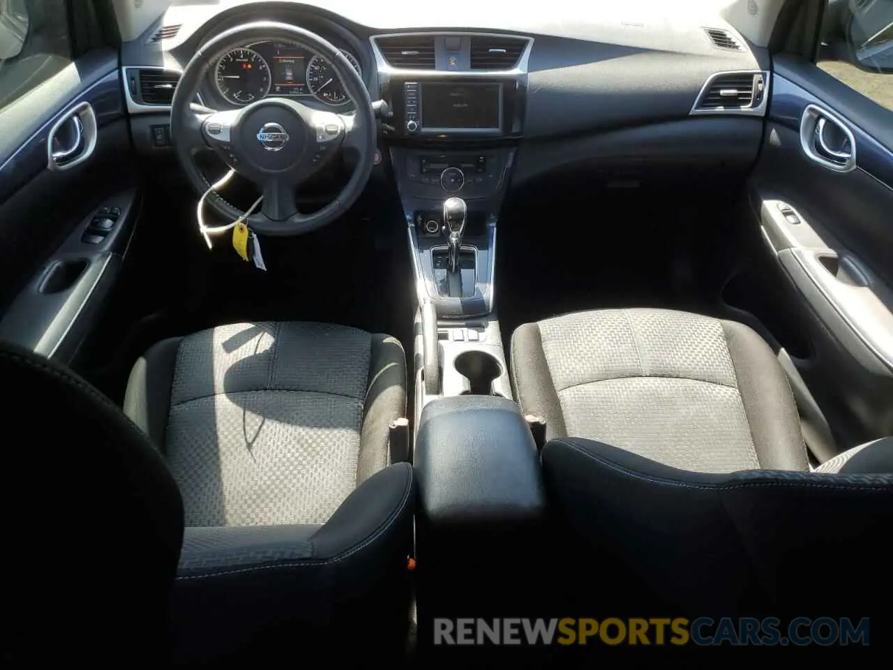 8 Photograph of a damaged car 3N1AB7AP6KY262040 NISSAN SENTRA 2019