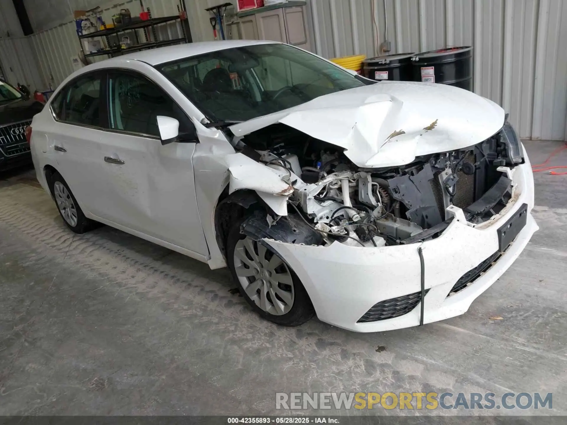 1 Photograph of a damaged car 3N1AB7AP6KY263284 NISSAN SENTRA 2019