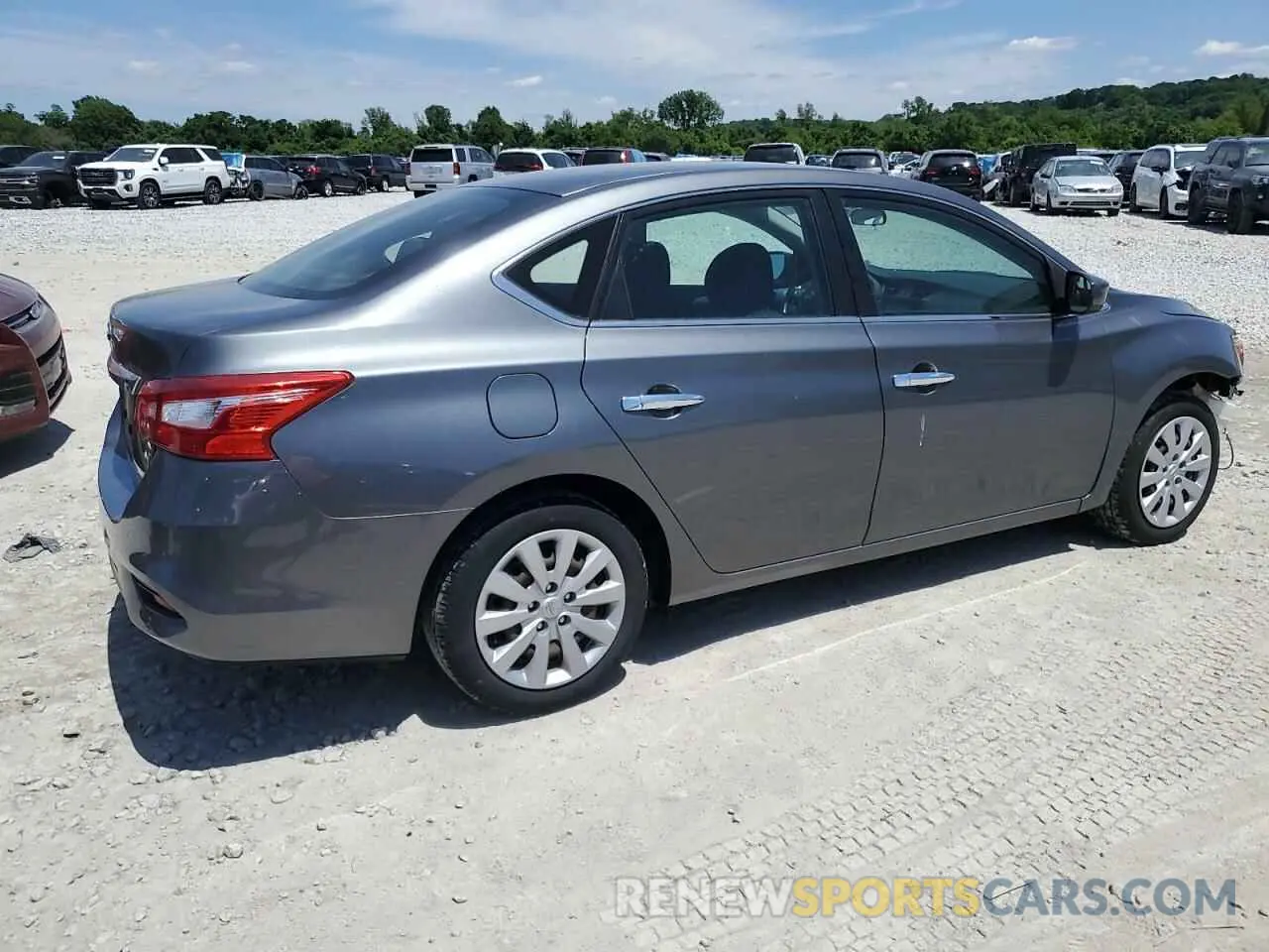 3 Photograph of a damaged car 3N1AB7AP6KY263513 NISSAN SENTRA 2019