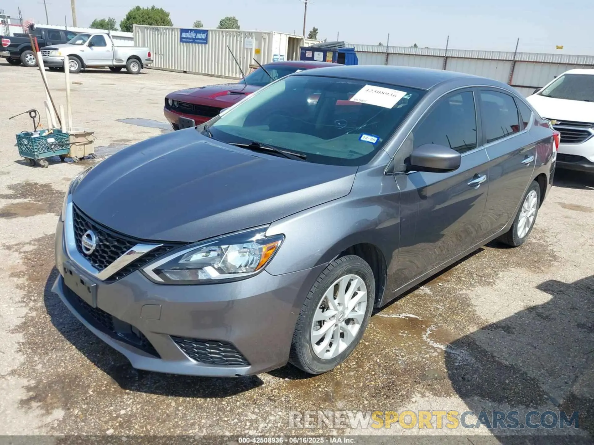 2 Photograph of a damaged car 3N1AB7AP6KY269747 NISSAN SENTRA 2019