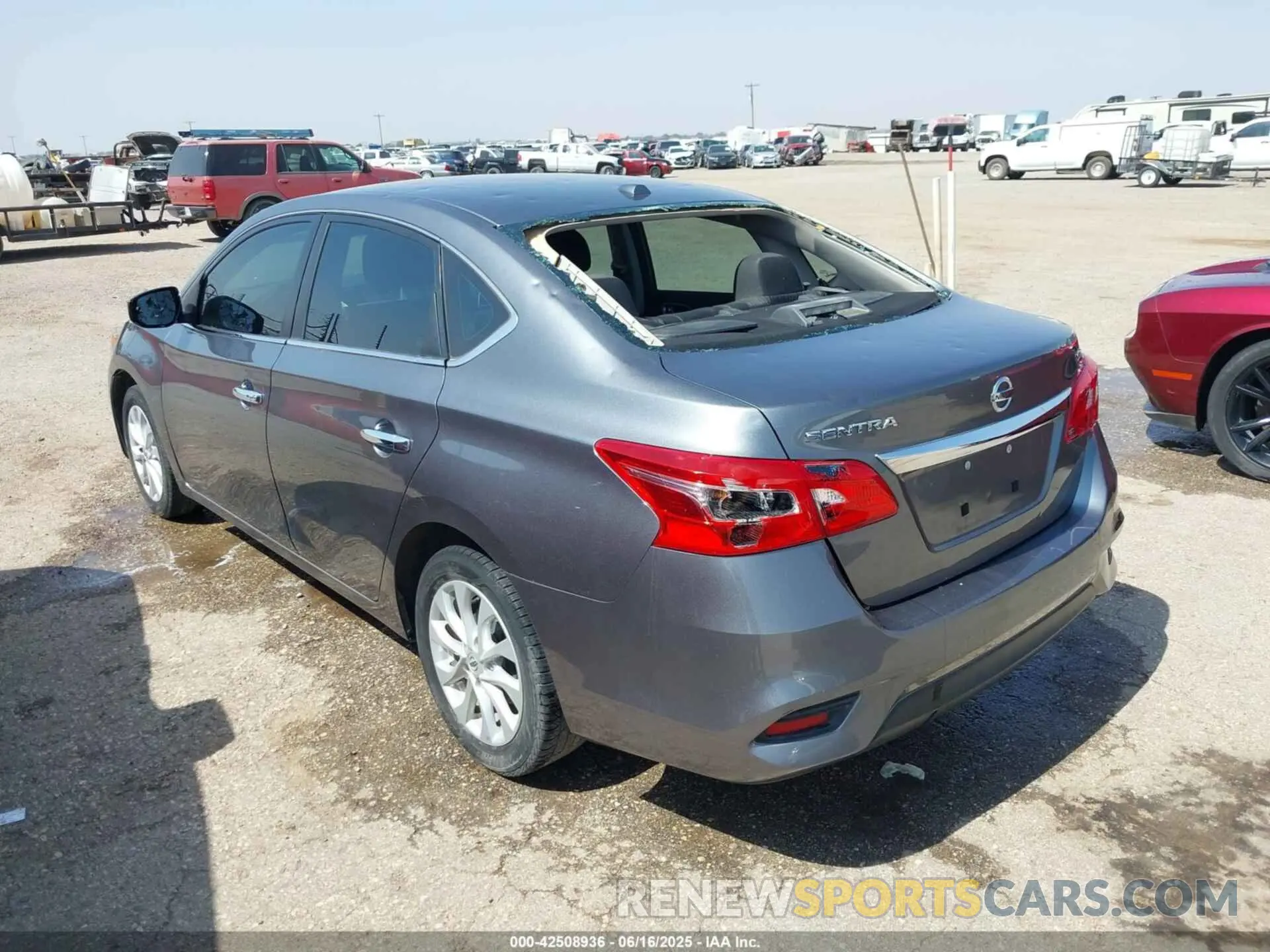 3 Photograph of a damaged car 3N1AB7AP6KY269747 NISSAN SENTRA 2019