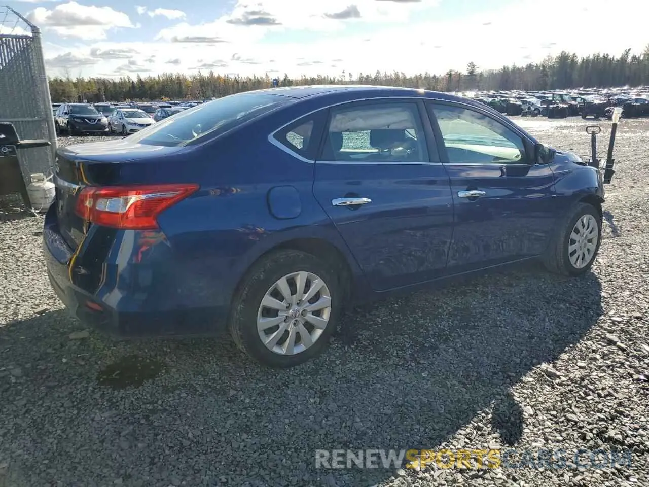 3 Photograph of a damaged car 3N1AB7AP6KY271496 NISSAN SENTRA 2019
