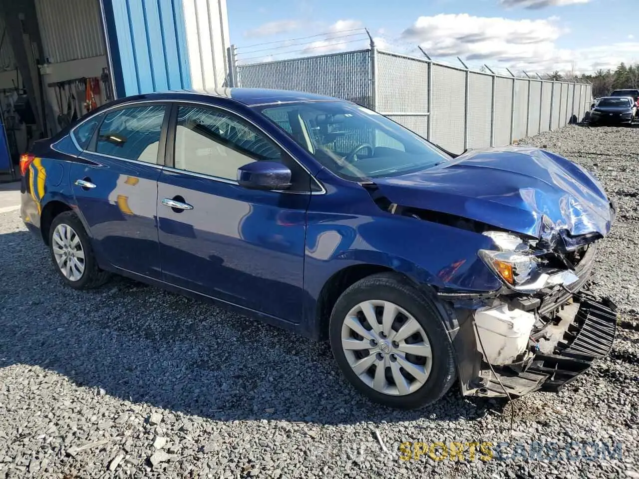 4 Photograph of a damaged car 3N1AB7AP6KY271496 NISSAN SENTRA 2019